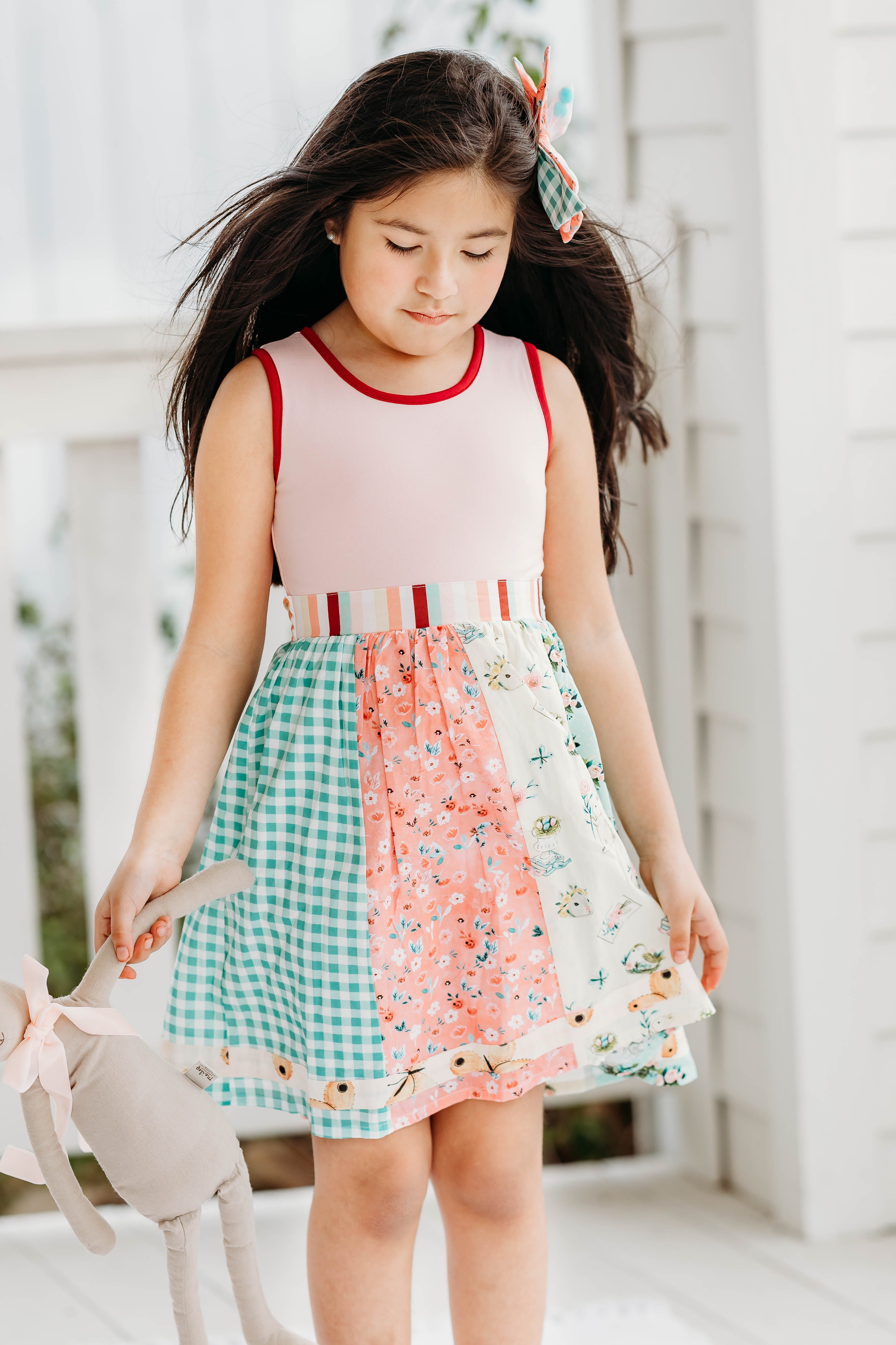 Cottontail Springs Panel Dress