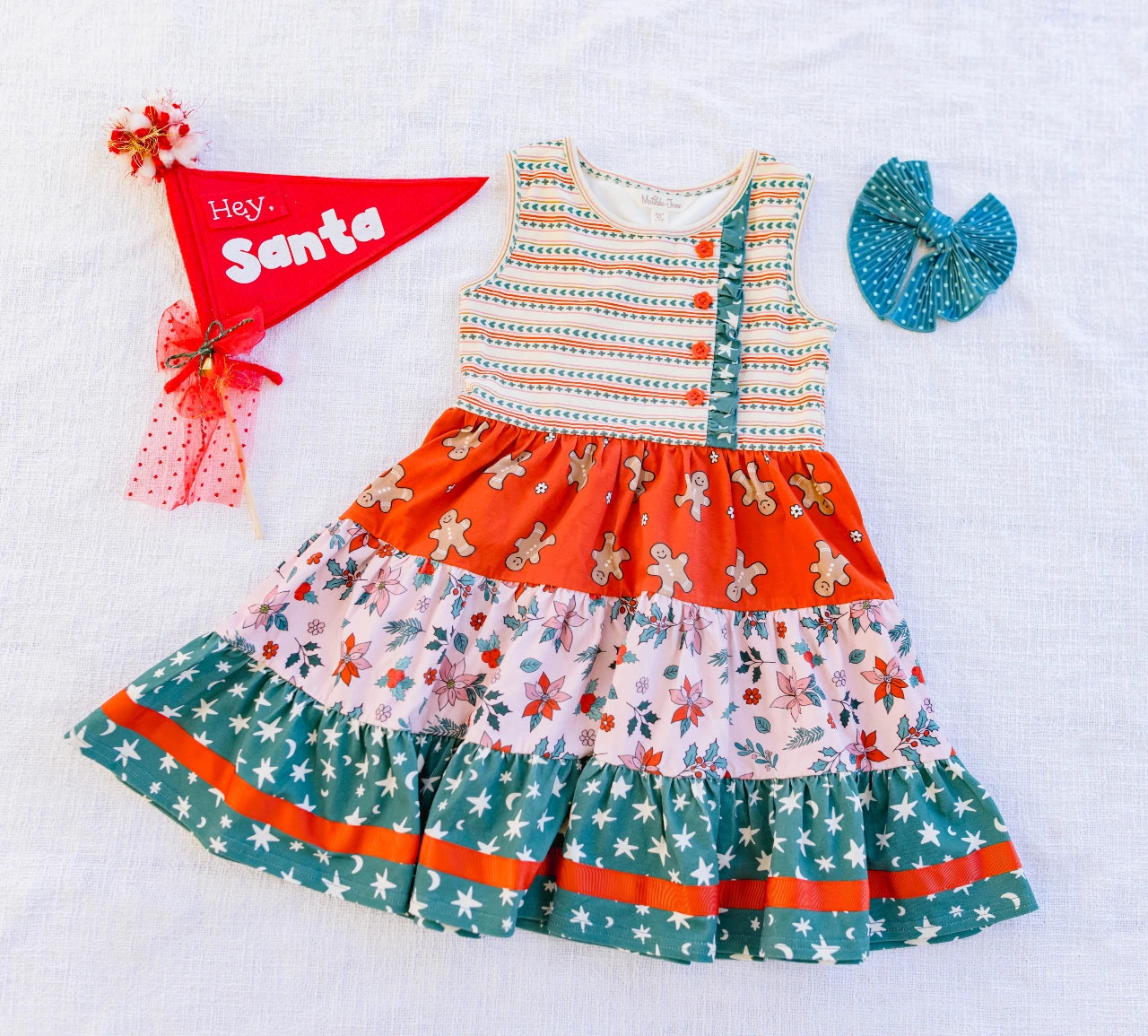 Jingle All The Way Panel Dress