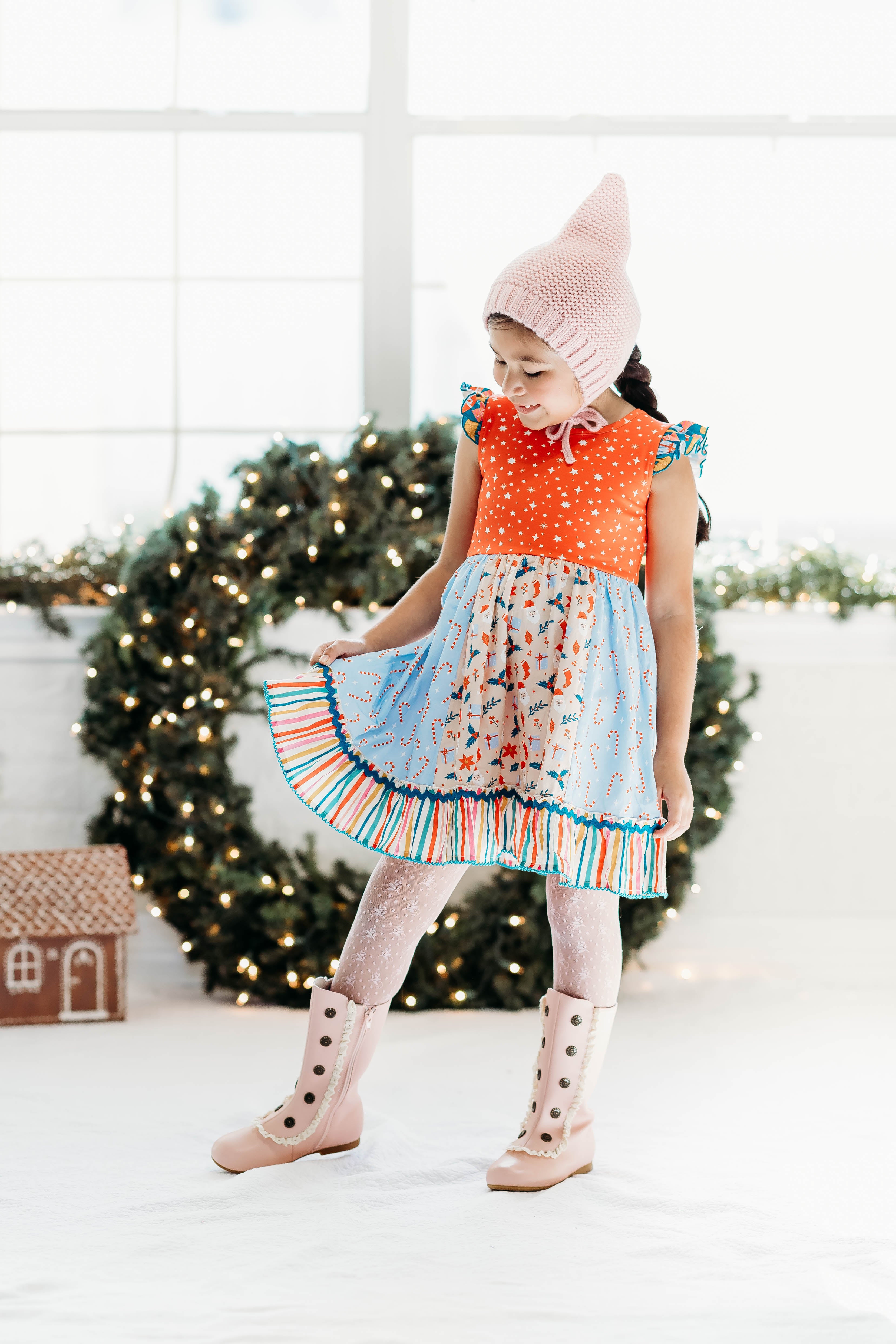 Twinkleberry Noel Ruffle Dress