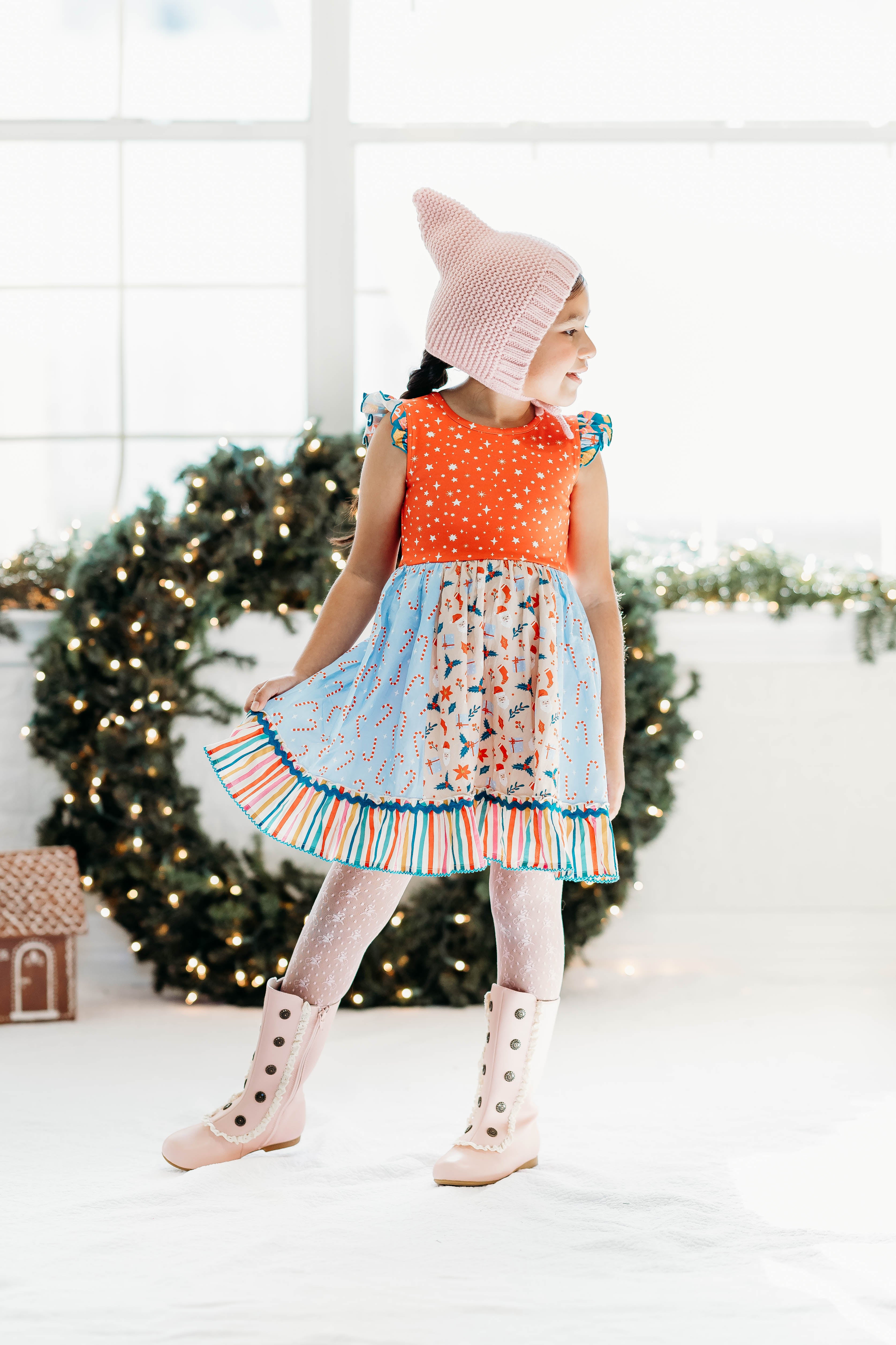 Twinkleberry Noel Ruffle Dress