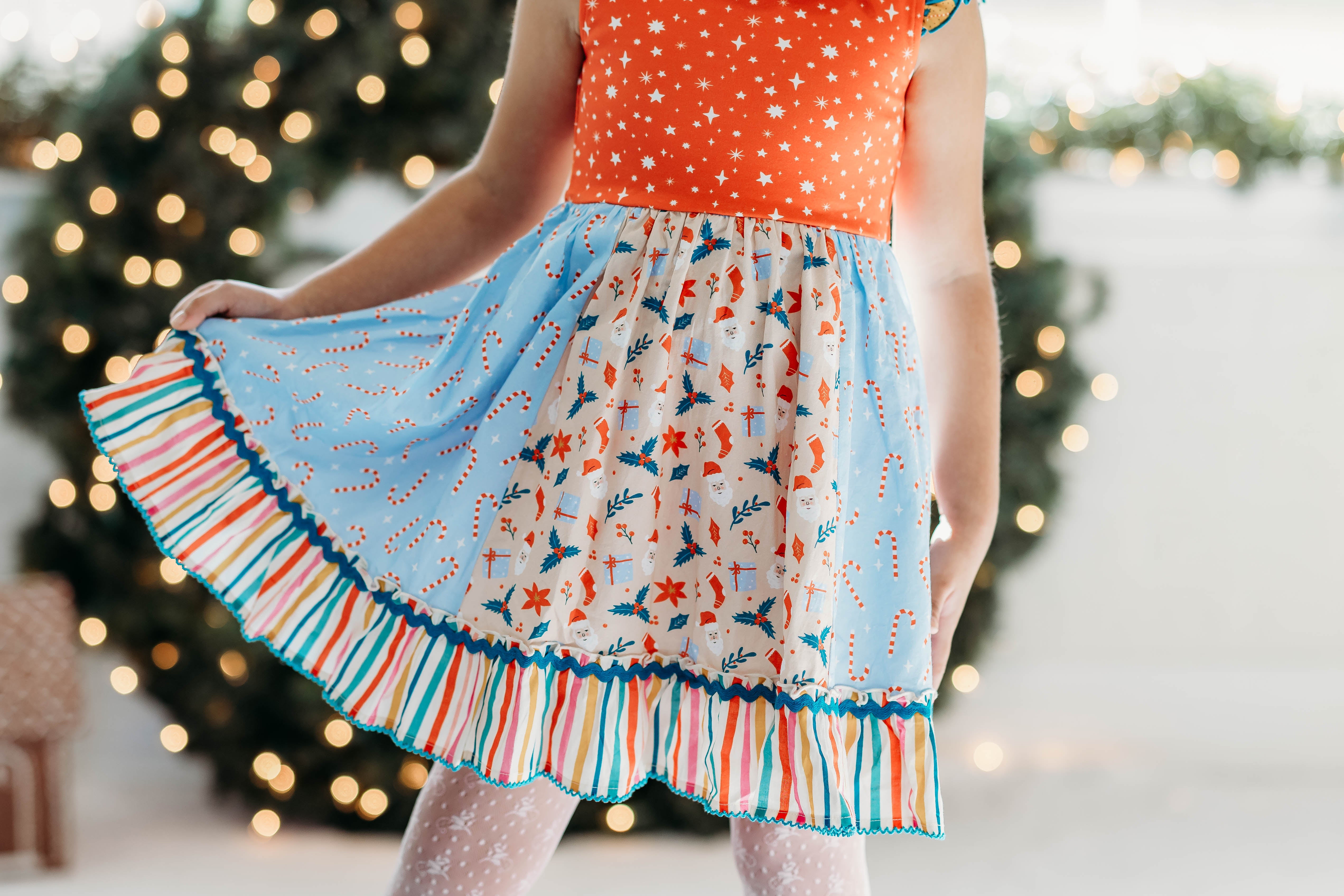 Twinkleberry Noel Ruffle Dress
