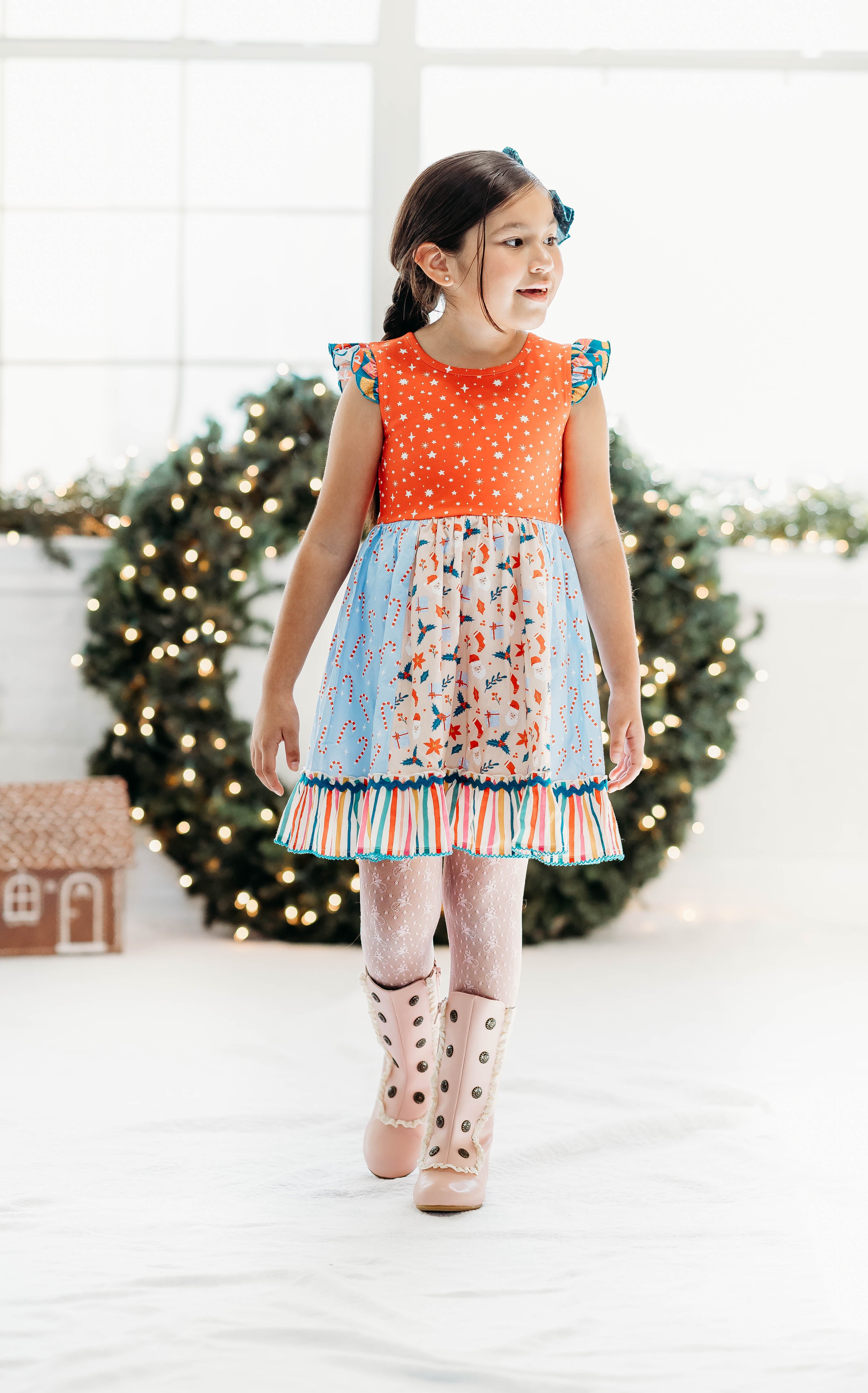 Twinkleberry Noel Ruffle Dress
