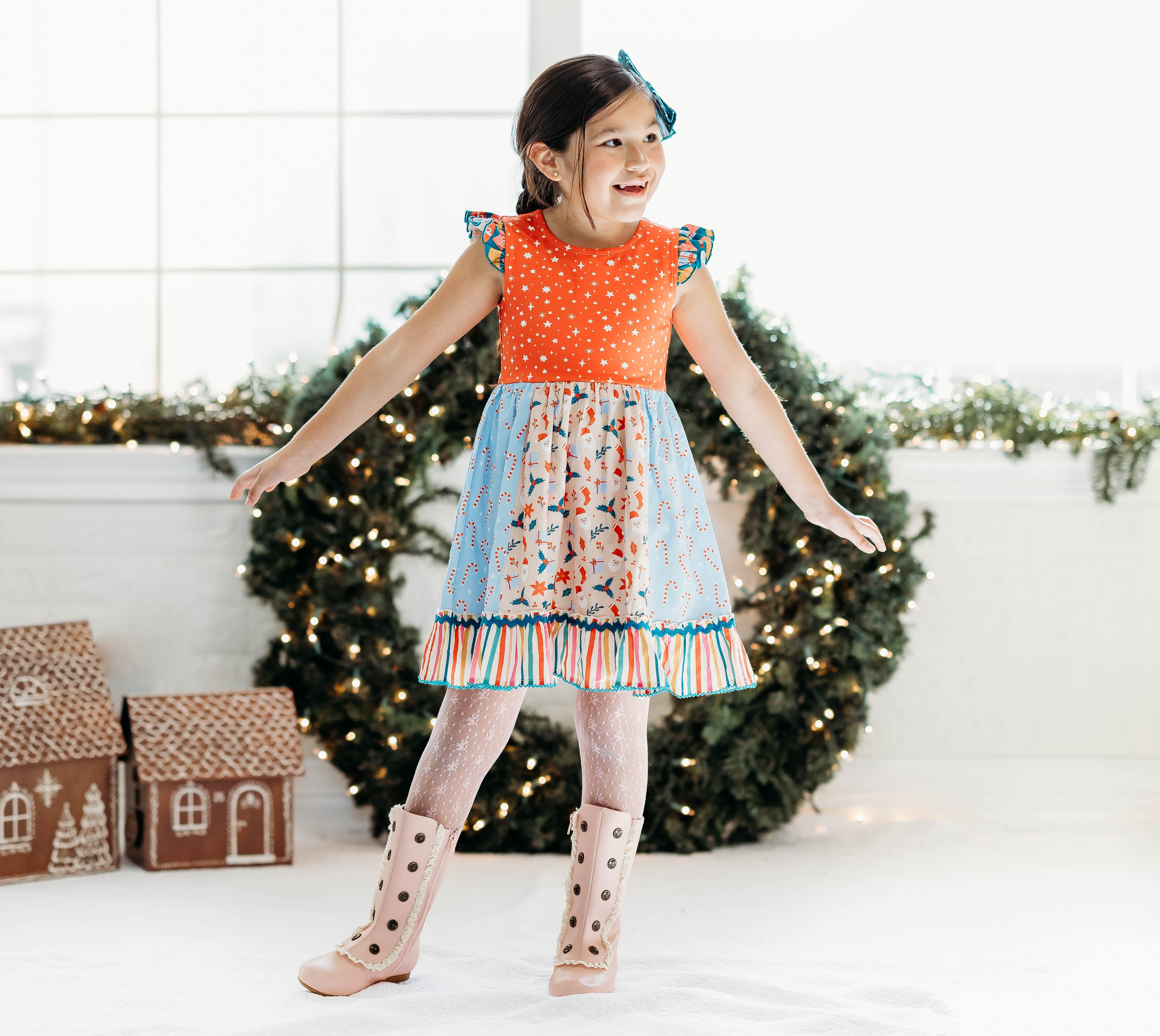 Twinkleberry Noel Ruffle Dress