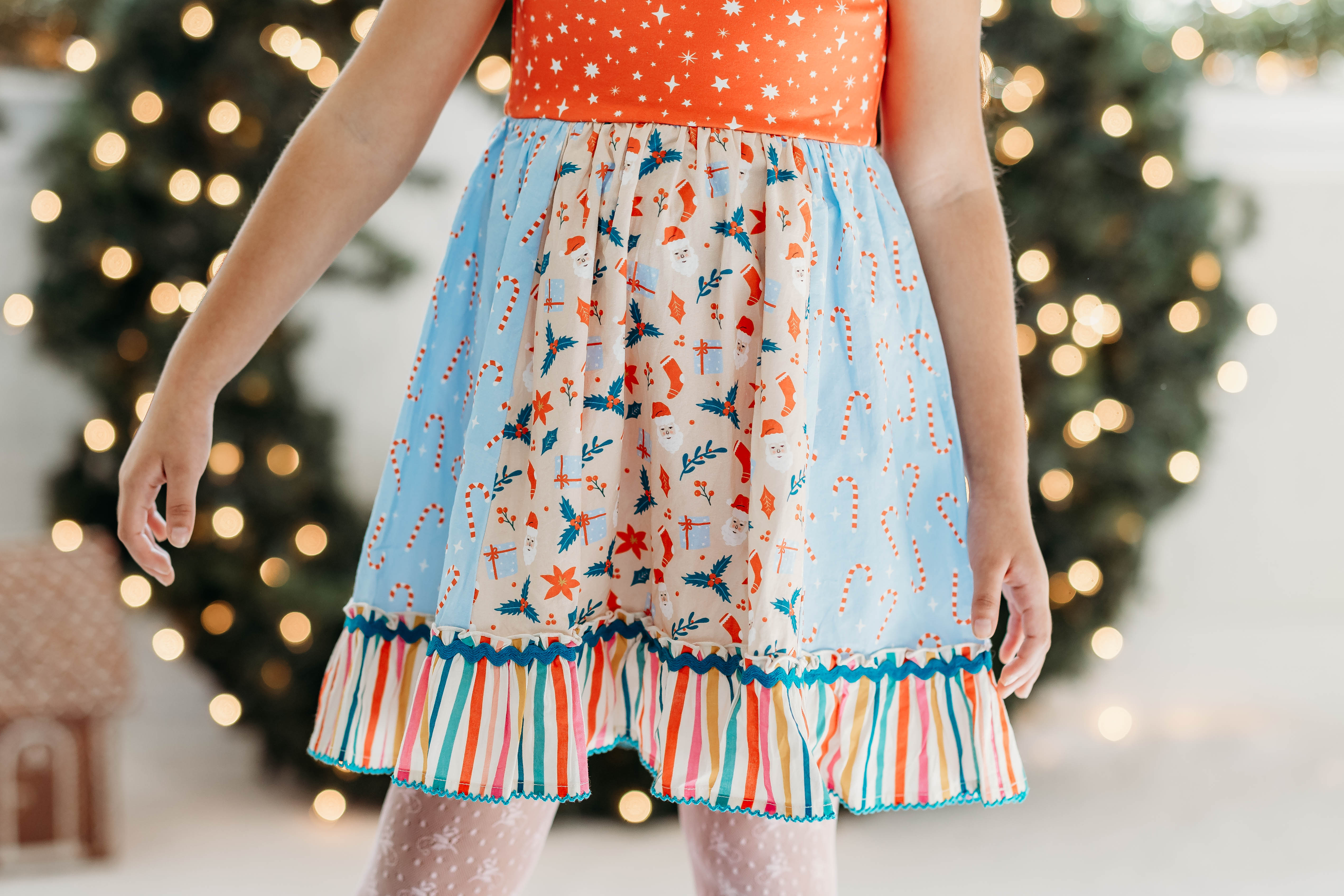 Twinkleberry Noel Ruffle Dress