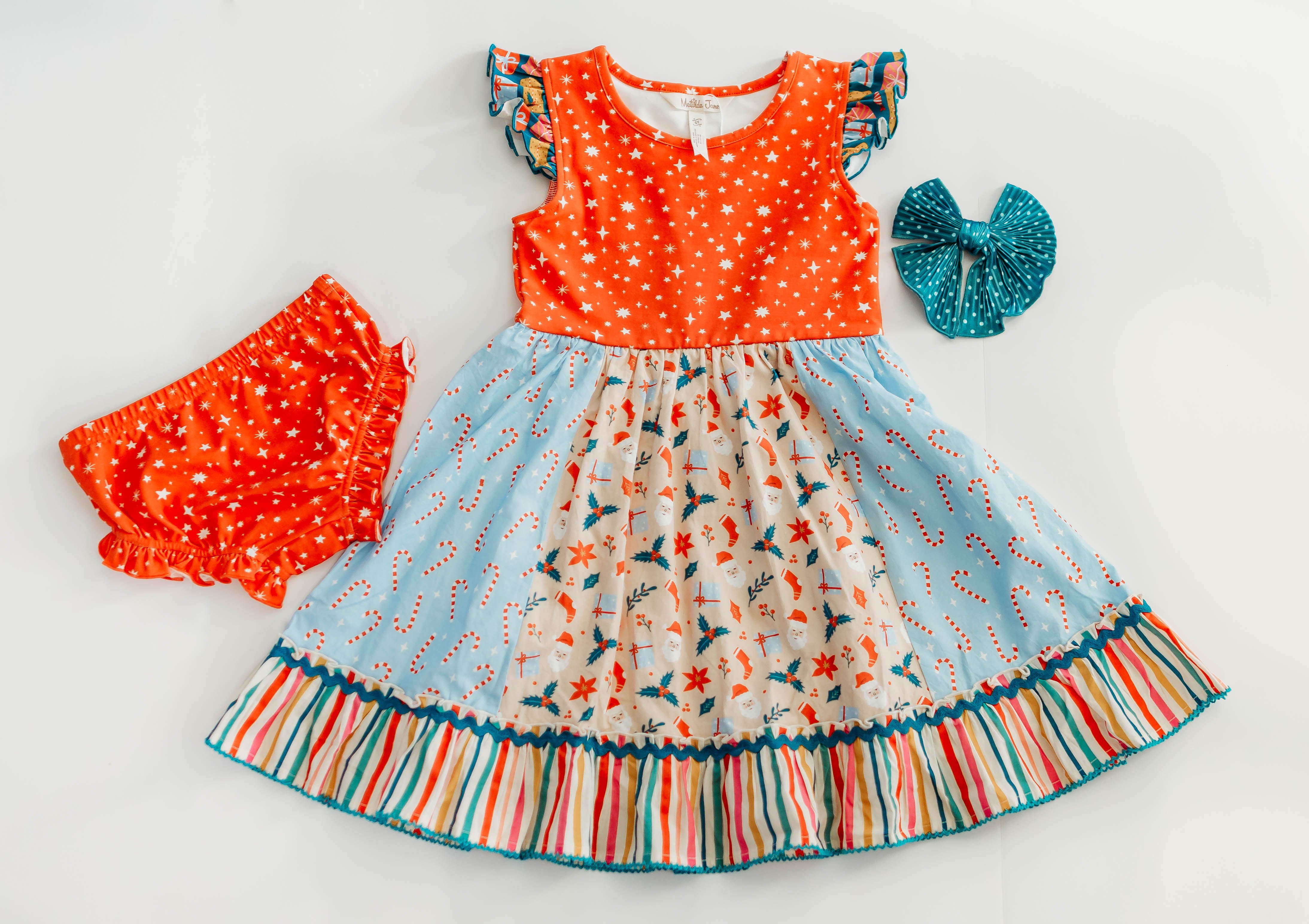 Twinkleberry Noel Ruffle Dress