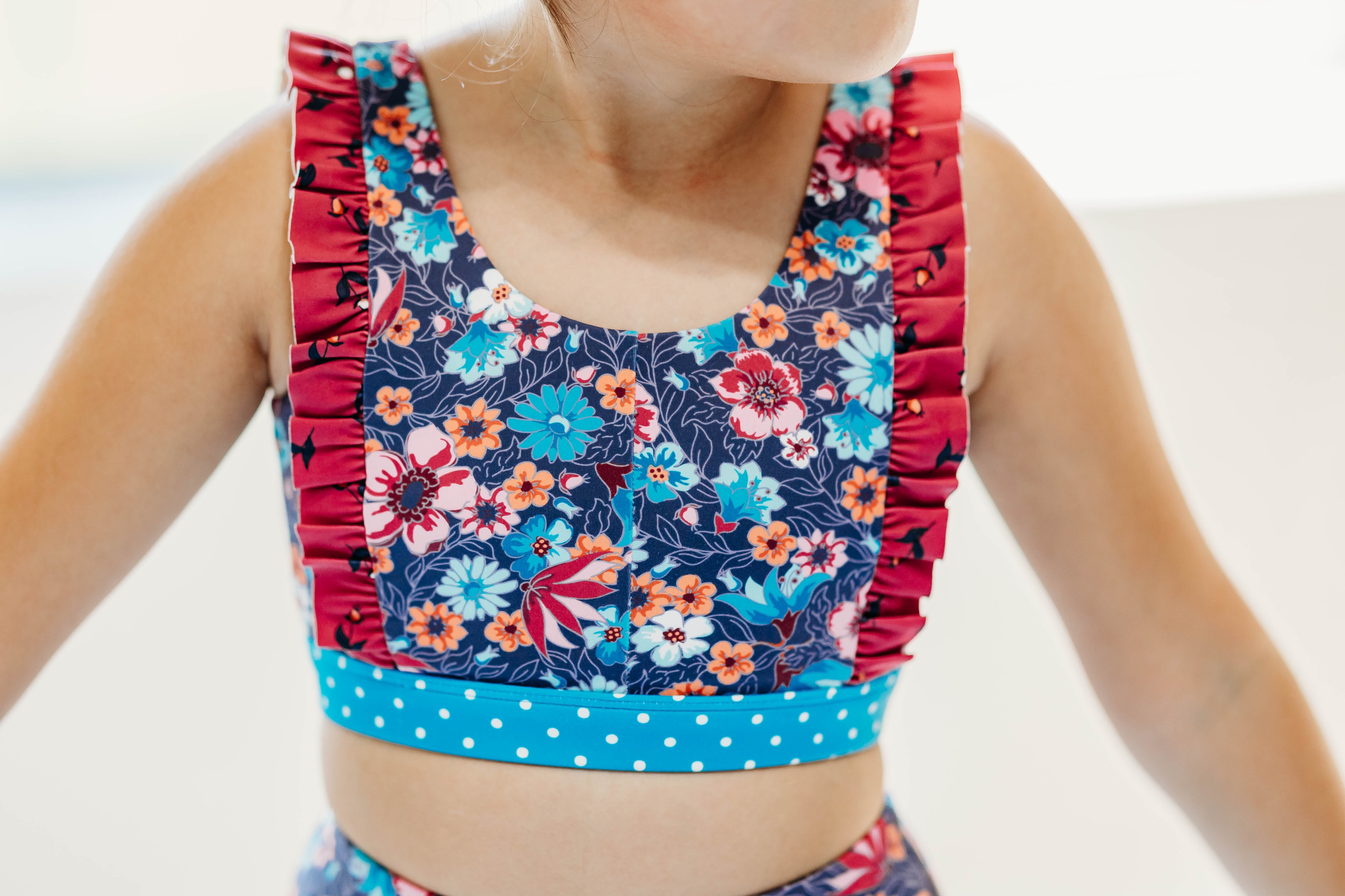 Enchanted Berry Bliss Active Crop Top