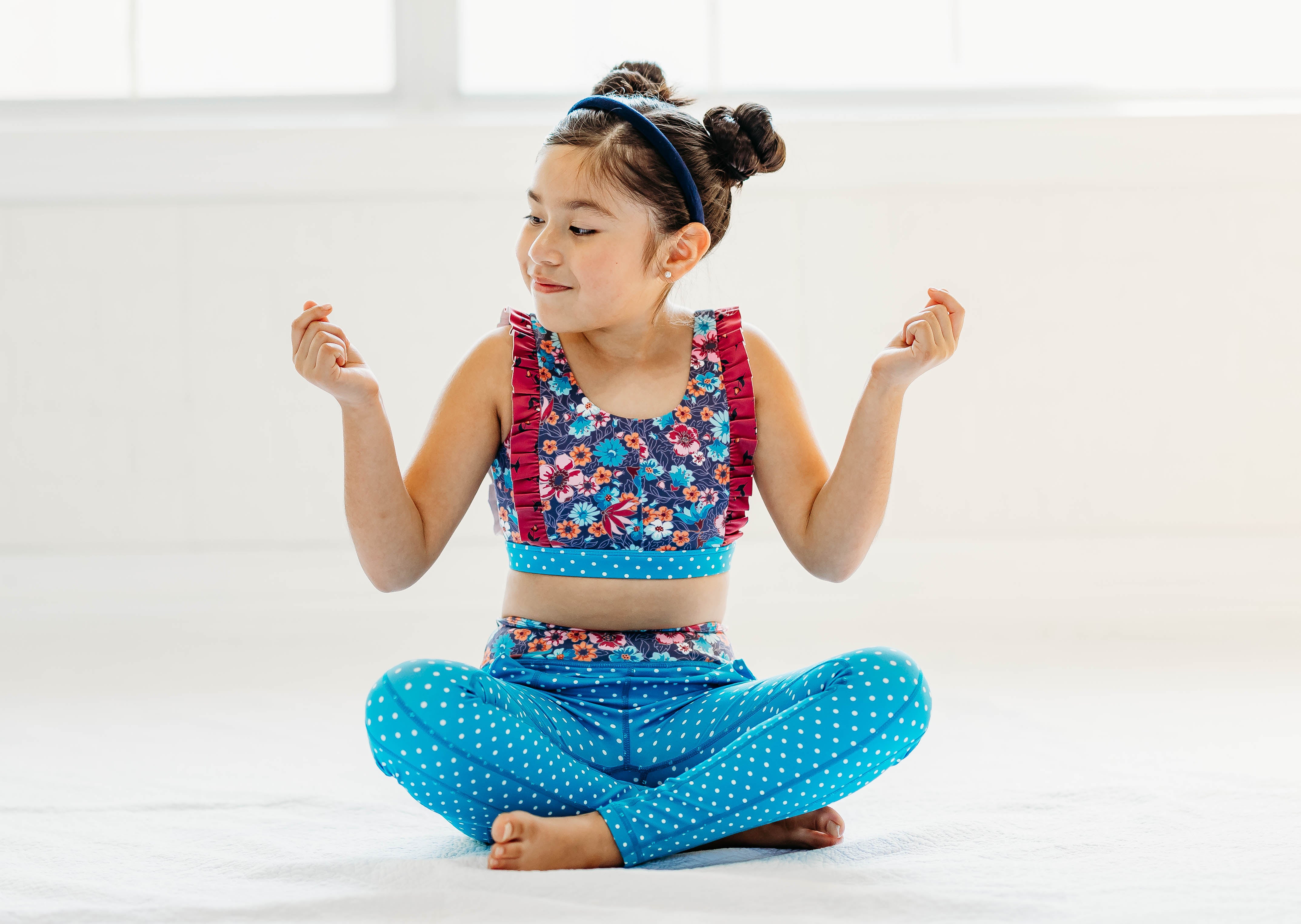 Enchanted Berry Bliss Active Crop Top