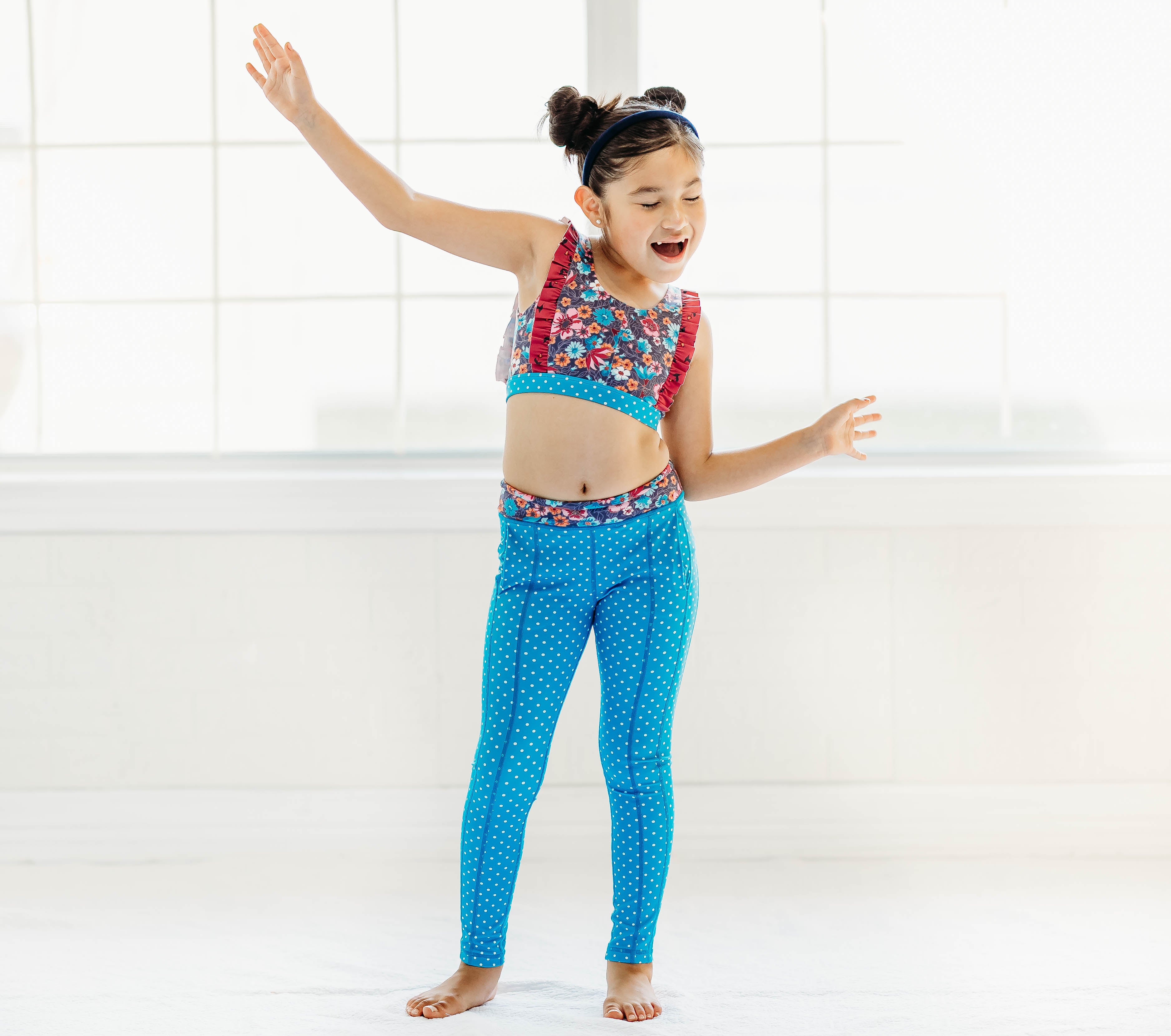 Enchanted Berry Bliss Active Crop Top