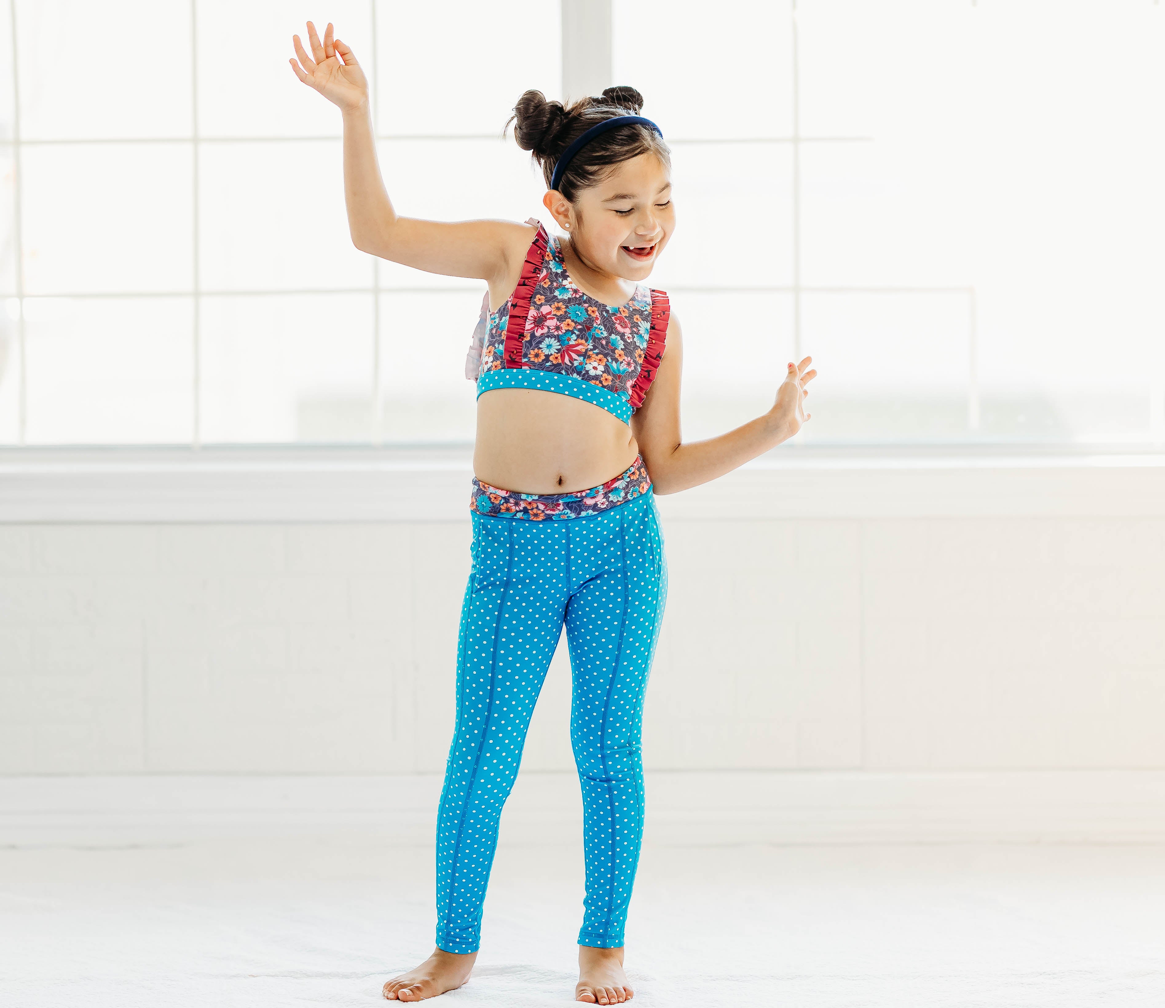 Enchanted Berry Bliss Active Crop Top