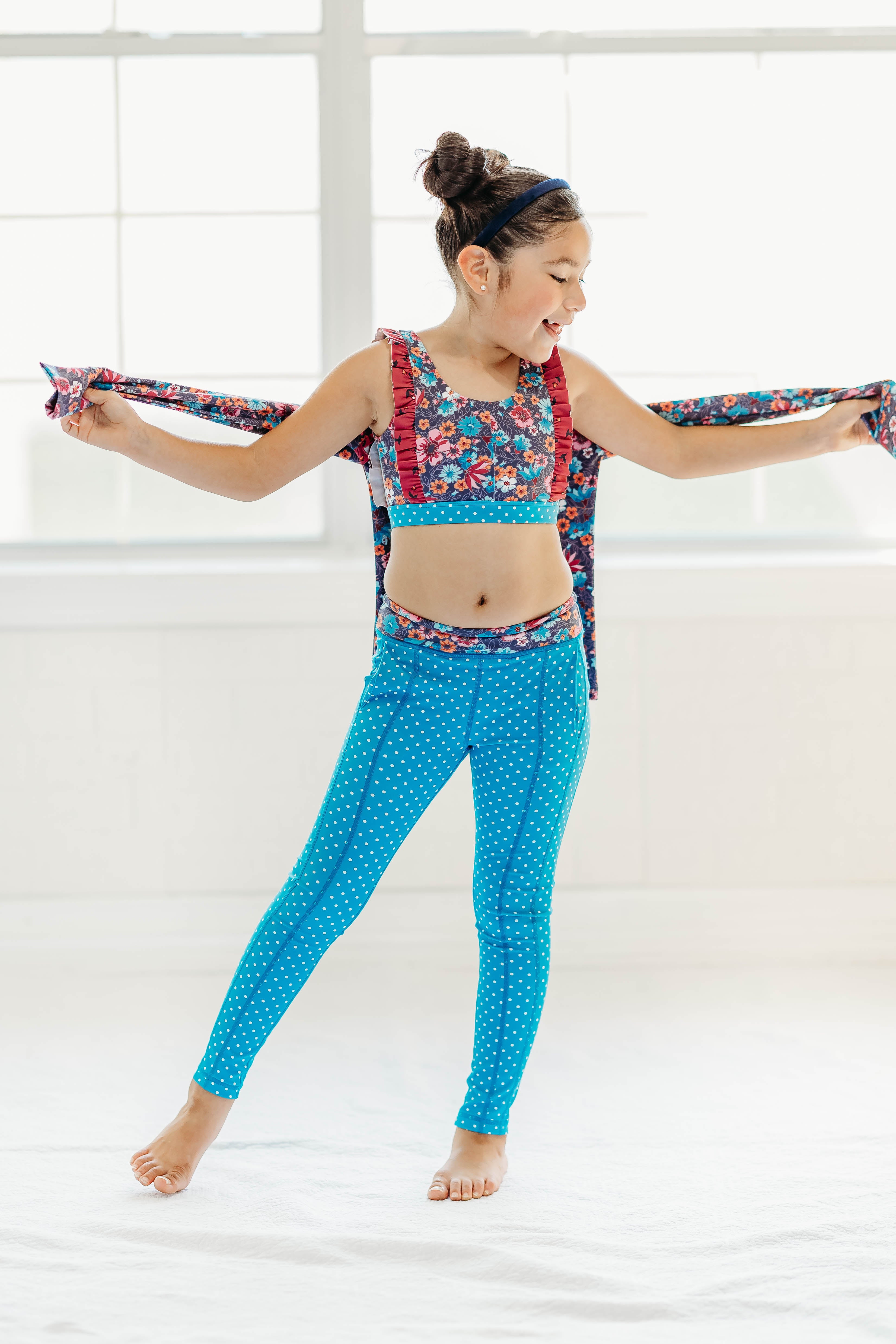 Enchanted Berry Bliss Active Crop Top