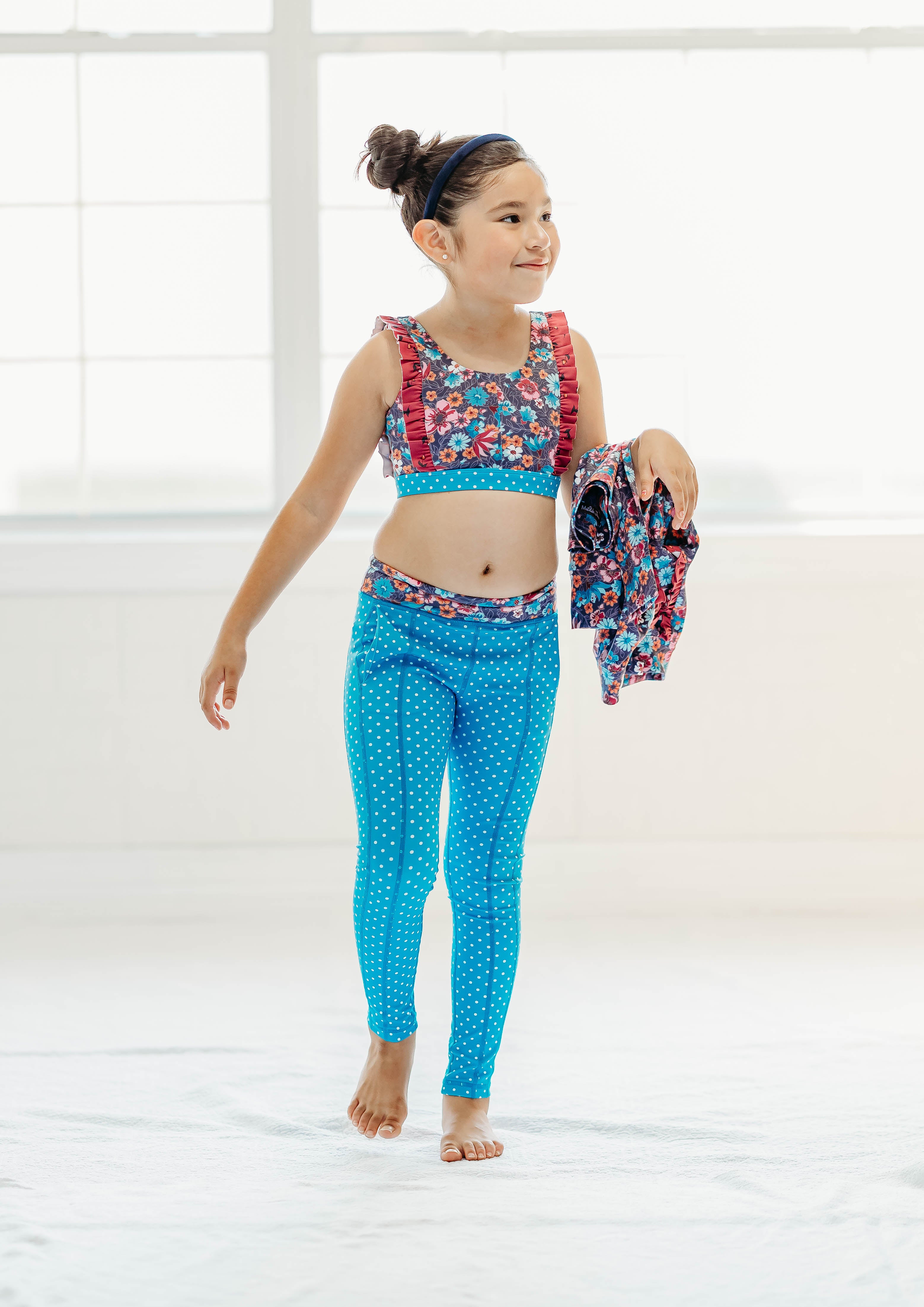Enchanted Berry Bliss Active Crop Top