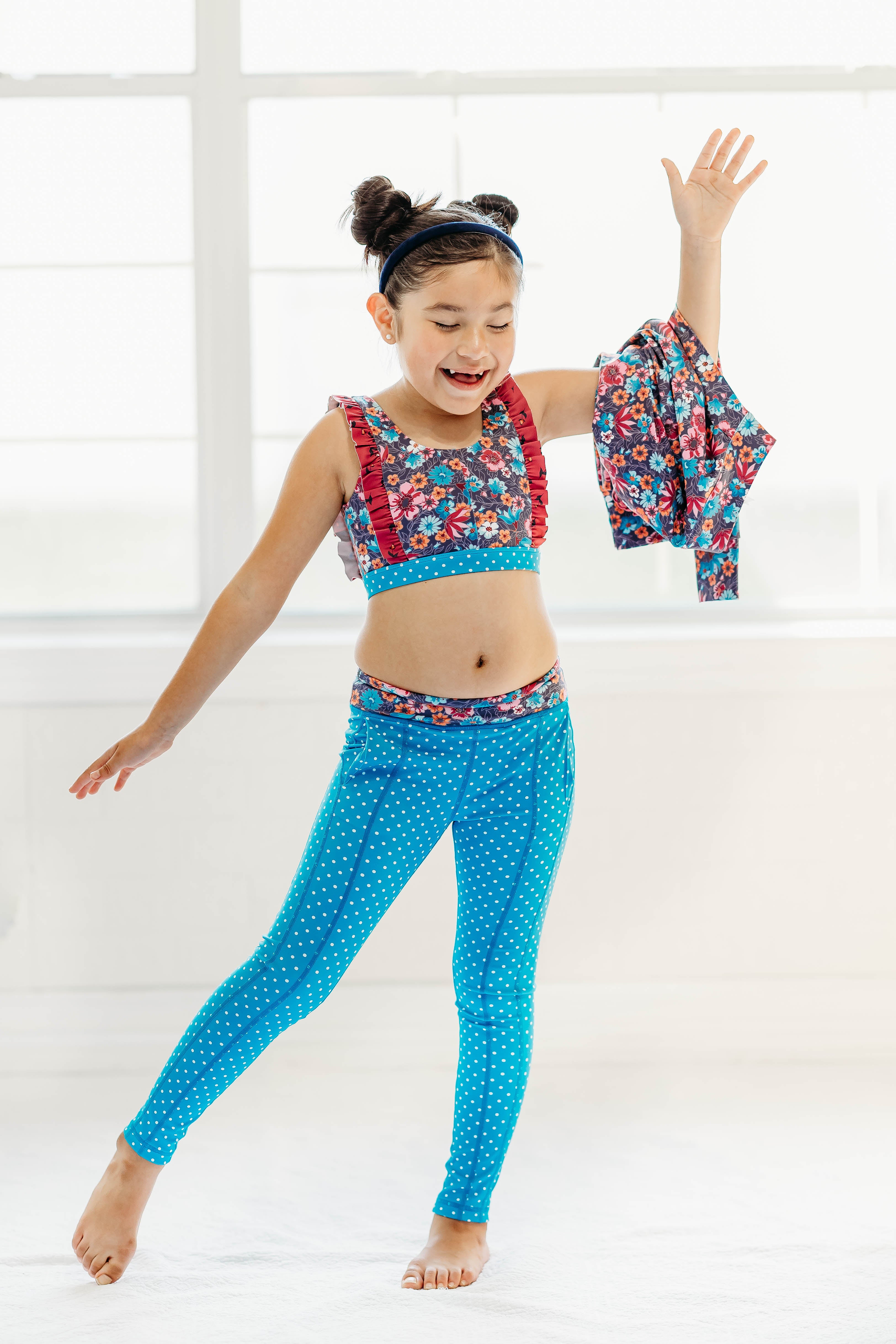 Enchanted Berry Bliss Active Crop Top