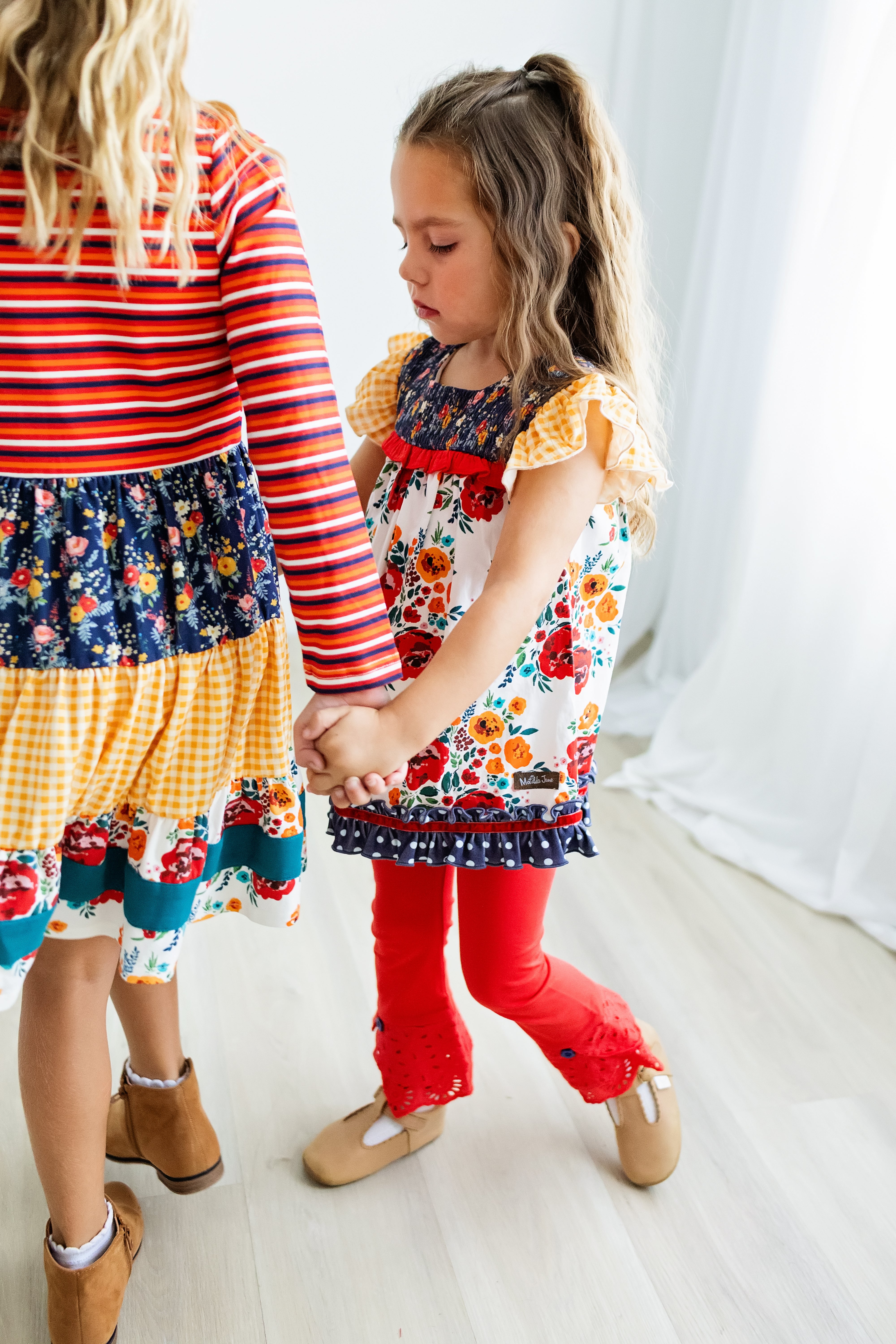 Cozy Hollow Ruffle Leggings (Pre-Order)