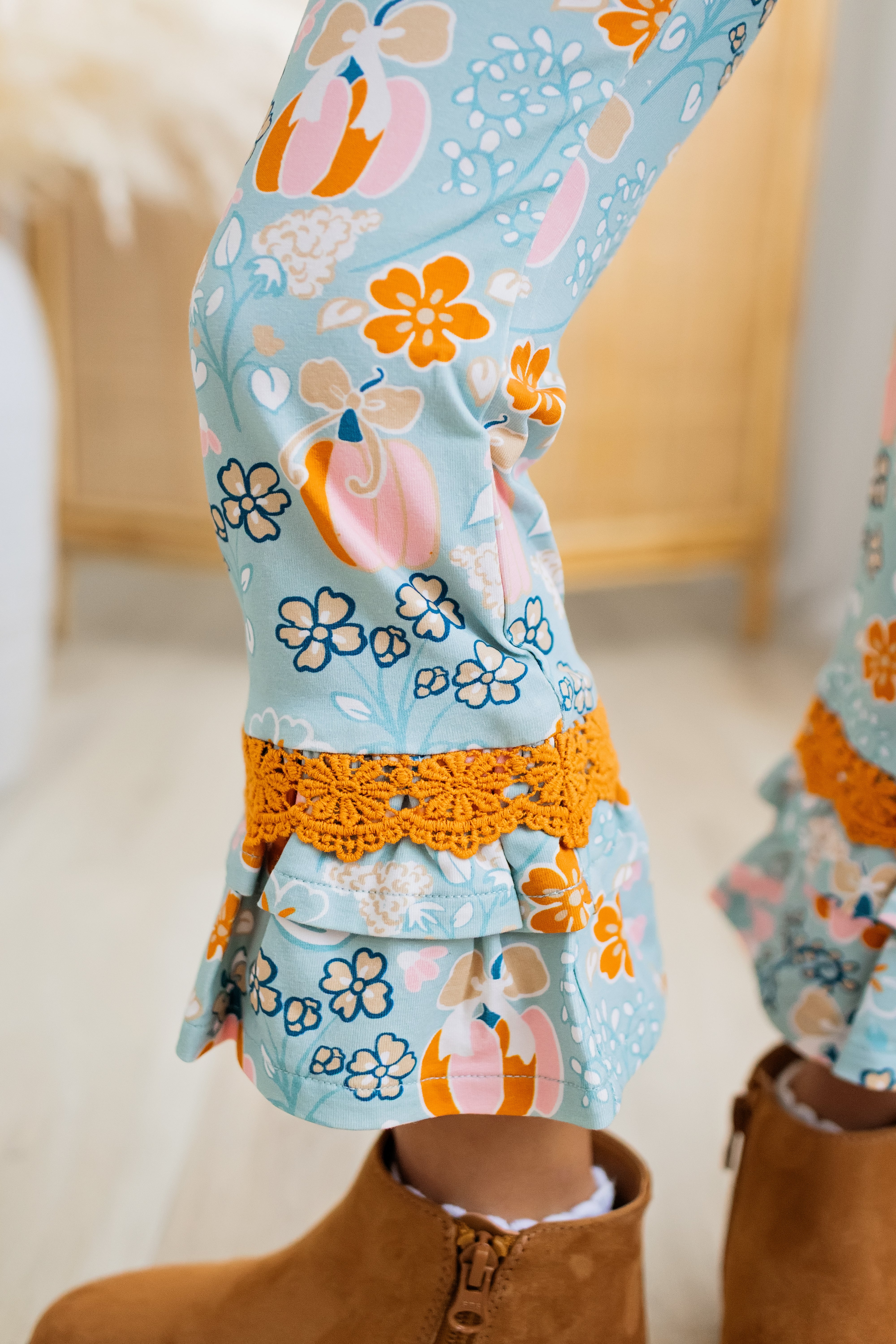 Pumpkin Pie Darling Big Ruffles