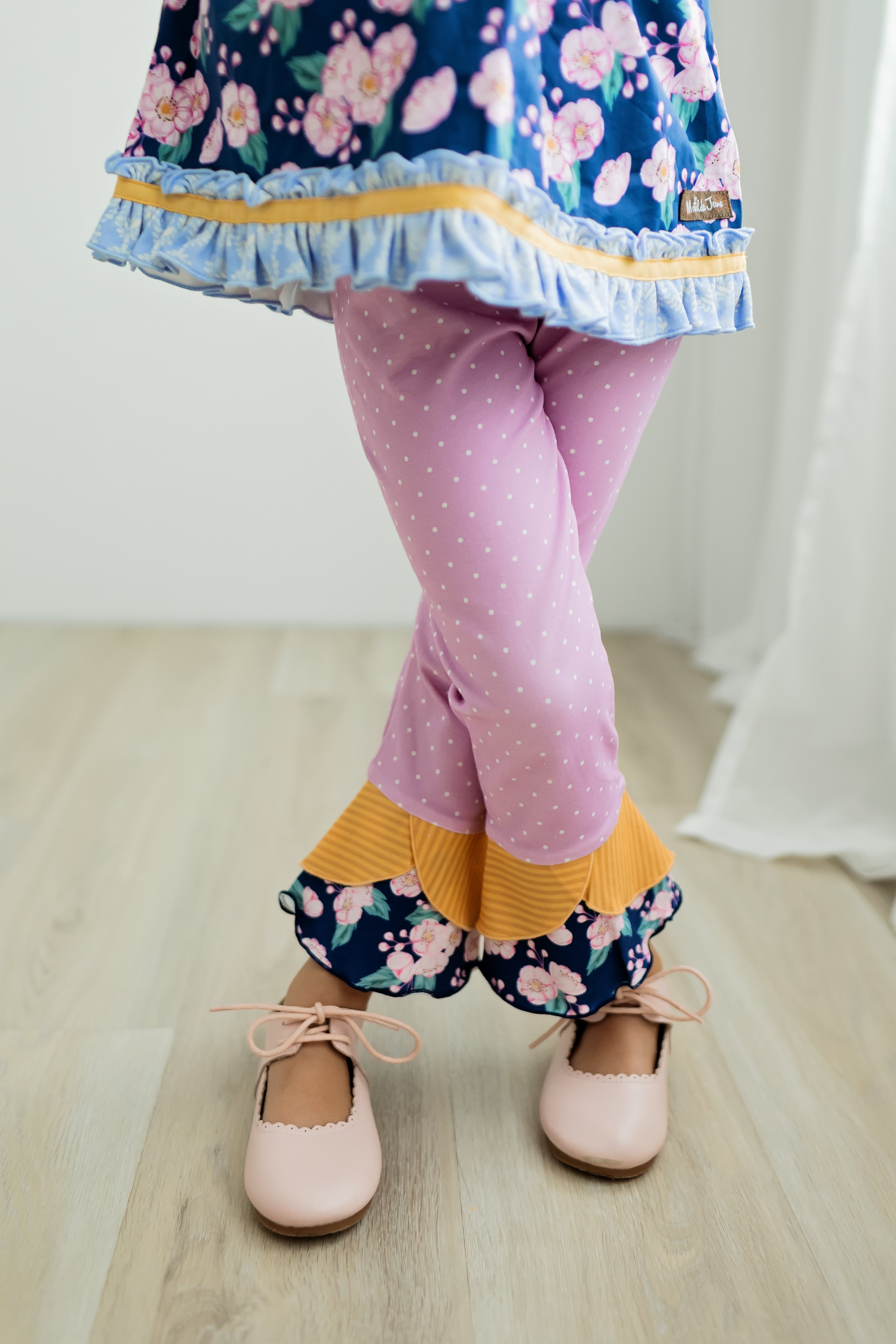 Mauve Moves Scrappy Leggings (Pre-Order)
