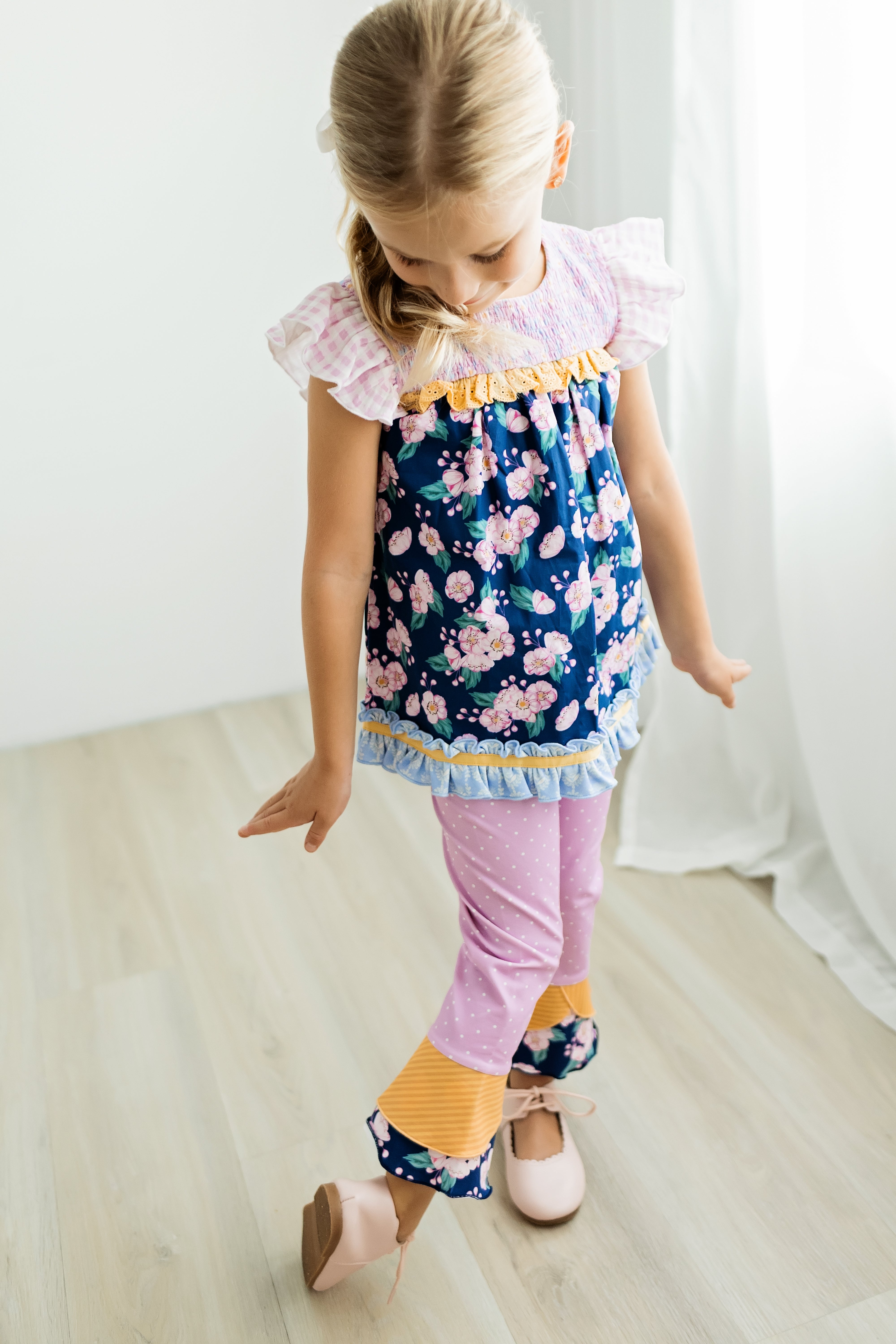 Mauve Moves Scrappy Leggings (Pre-Order)