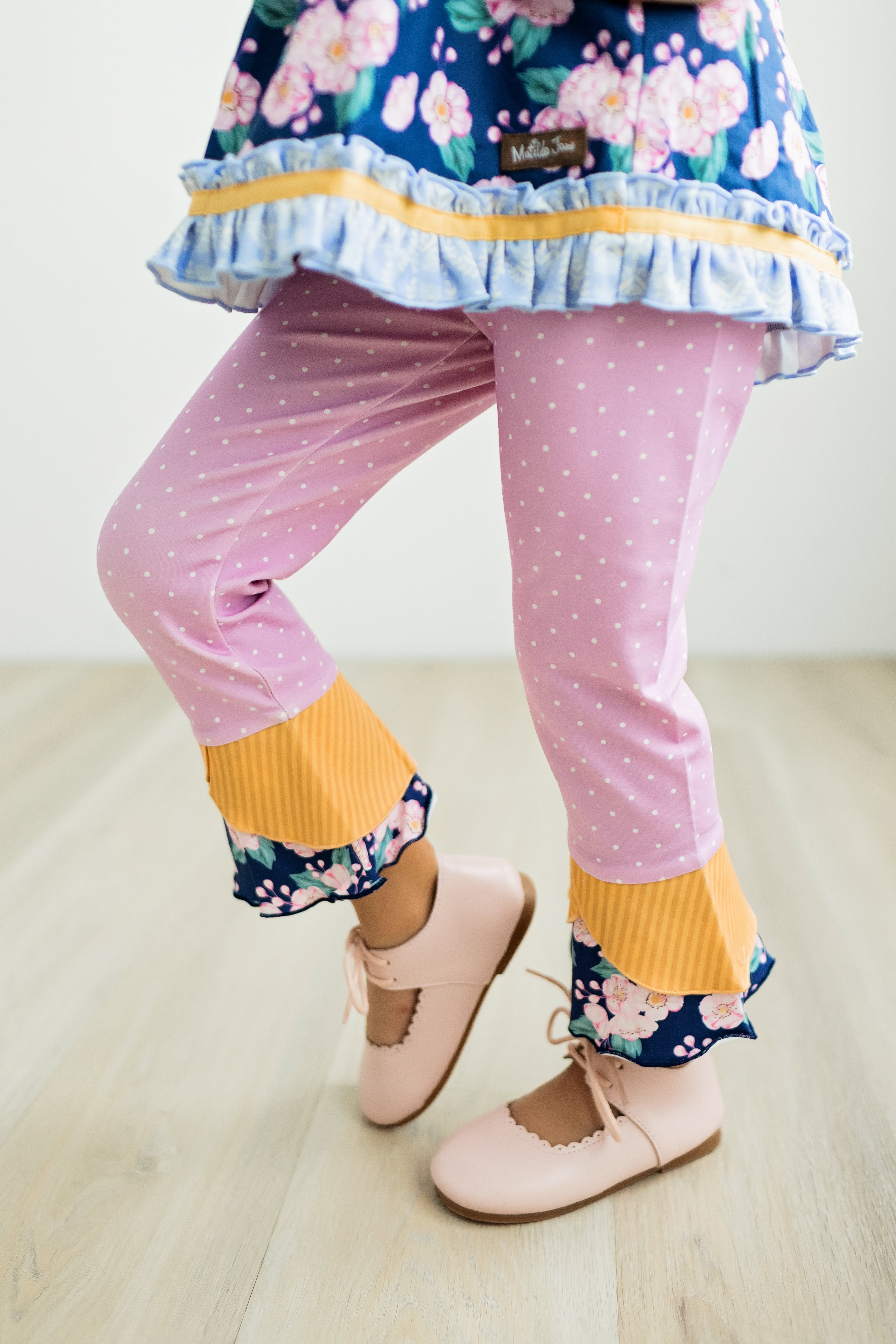 Mauve Moves Scrappy Leggings (Pre-Order)