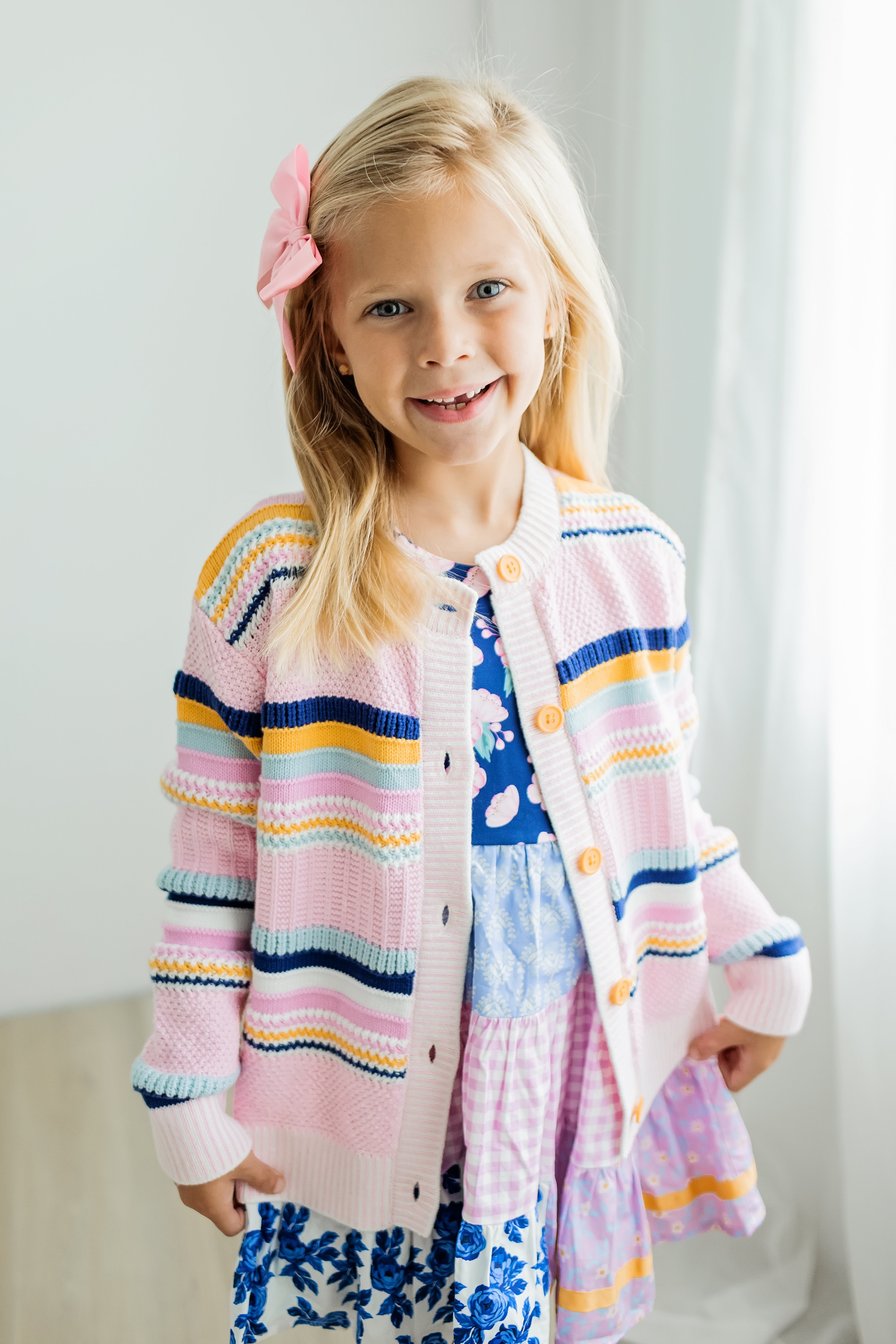 Rainbow Ribbons Cardigan (Pre-Order)