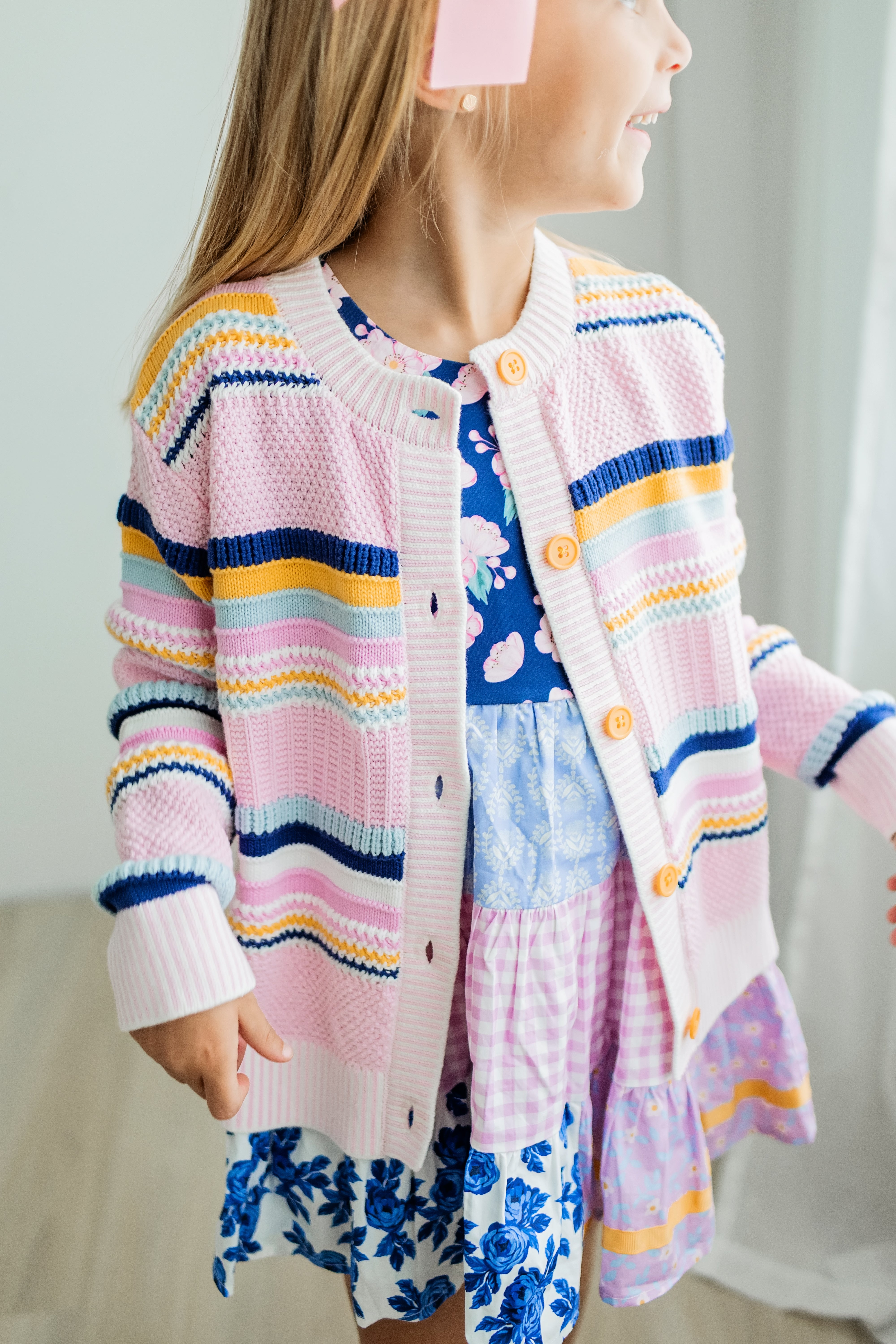 Rainbow Ribbons Cardigan (Pre-Order)