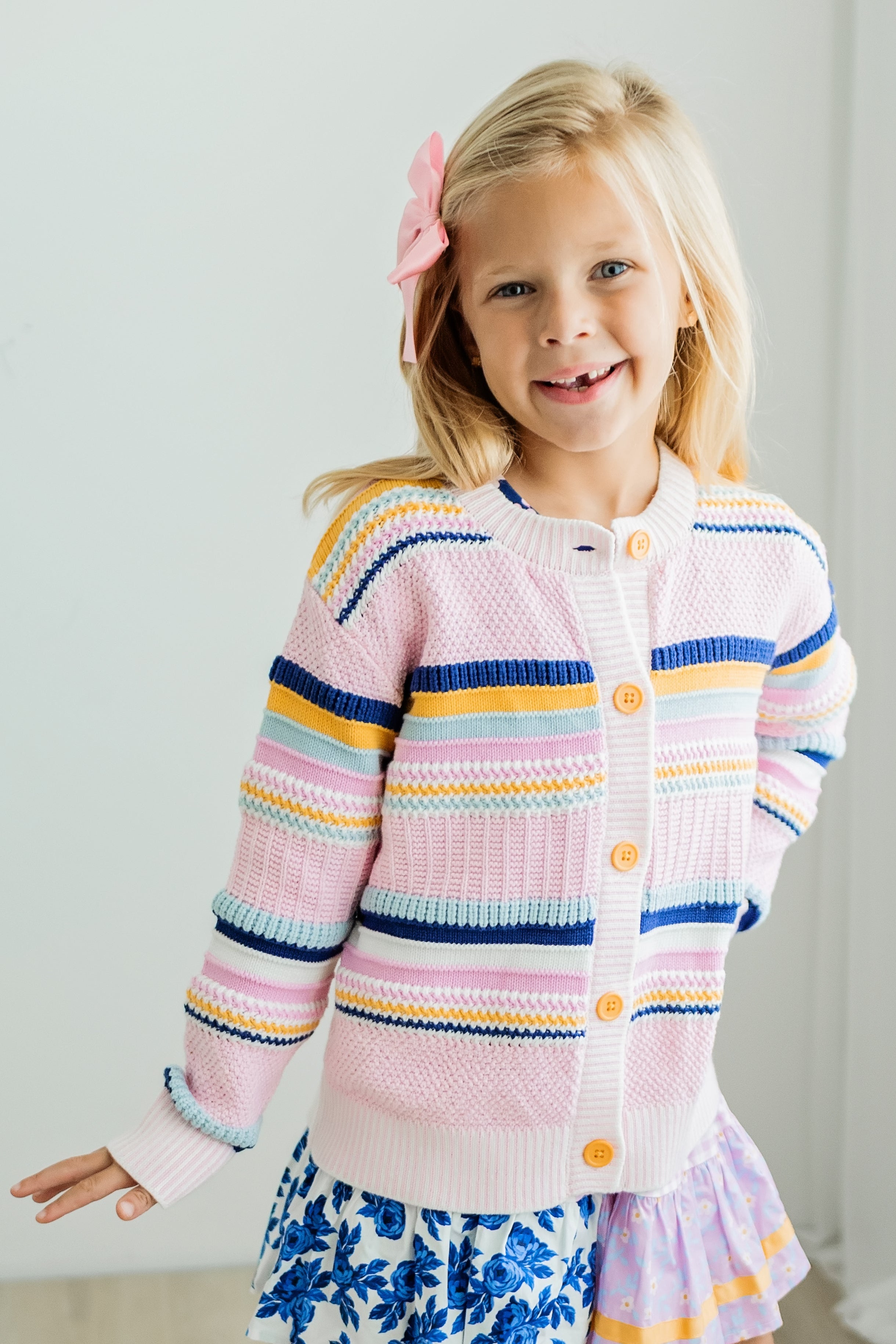 Rainbow Ribbons Cardigan (Pre-Order)