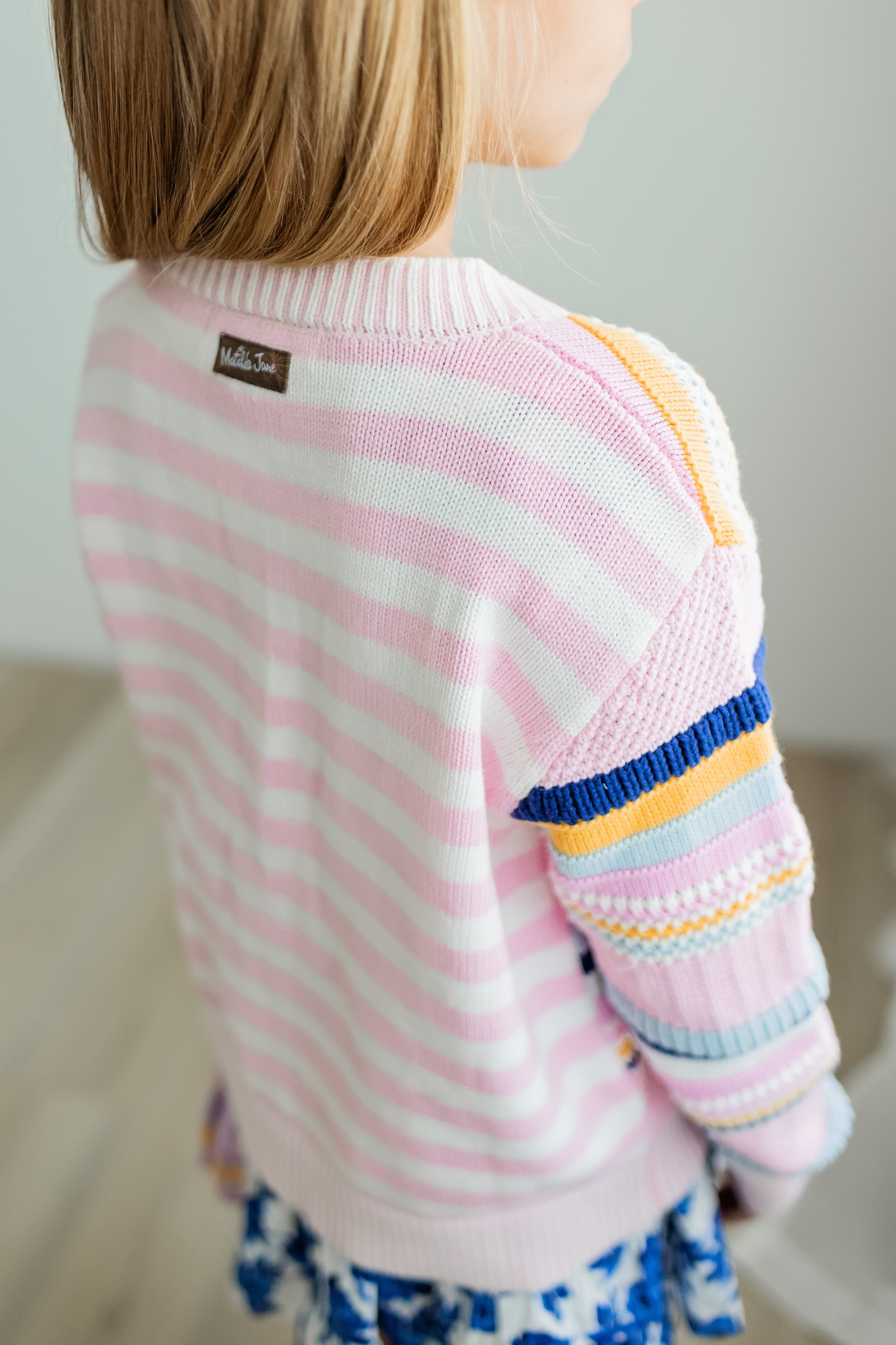 Rainbow Ribbons Cardigan (Pre-Order)