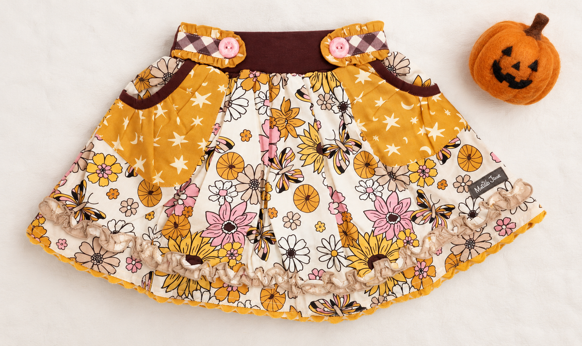 Hauntingly Cute Petals Skirt