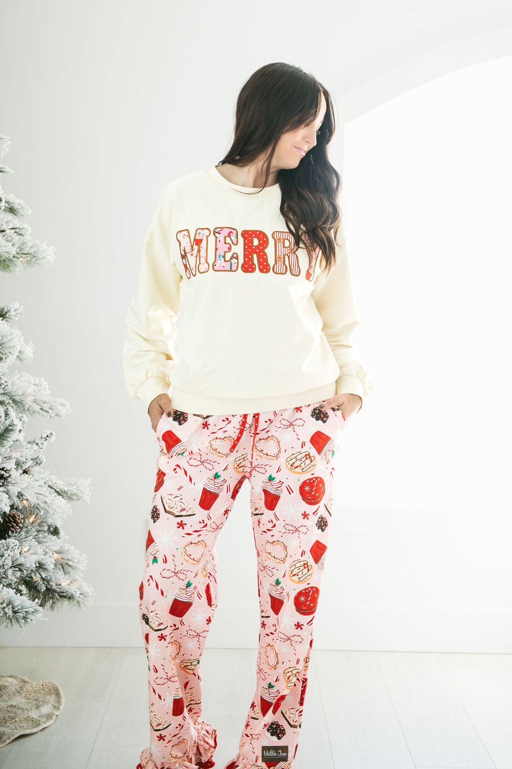 Women's Lounge Pants | Holiday Bake Shop