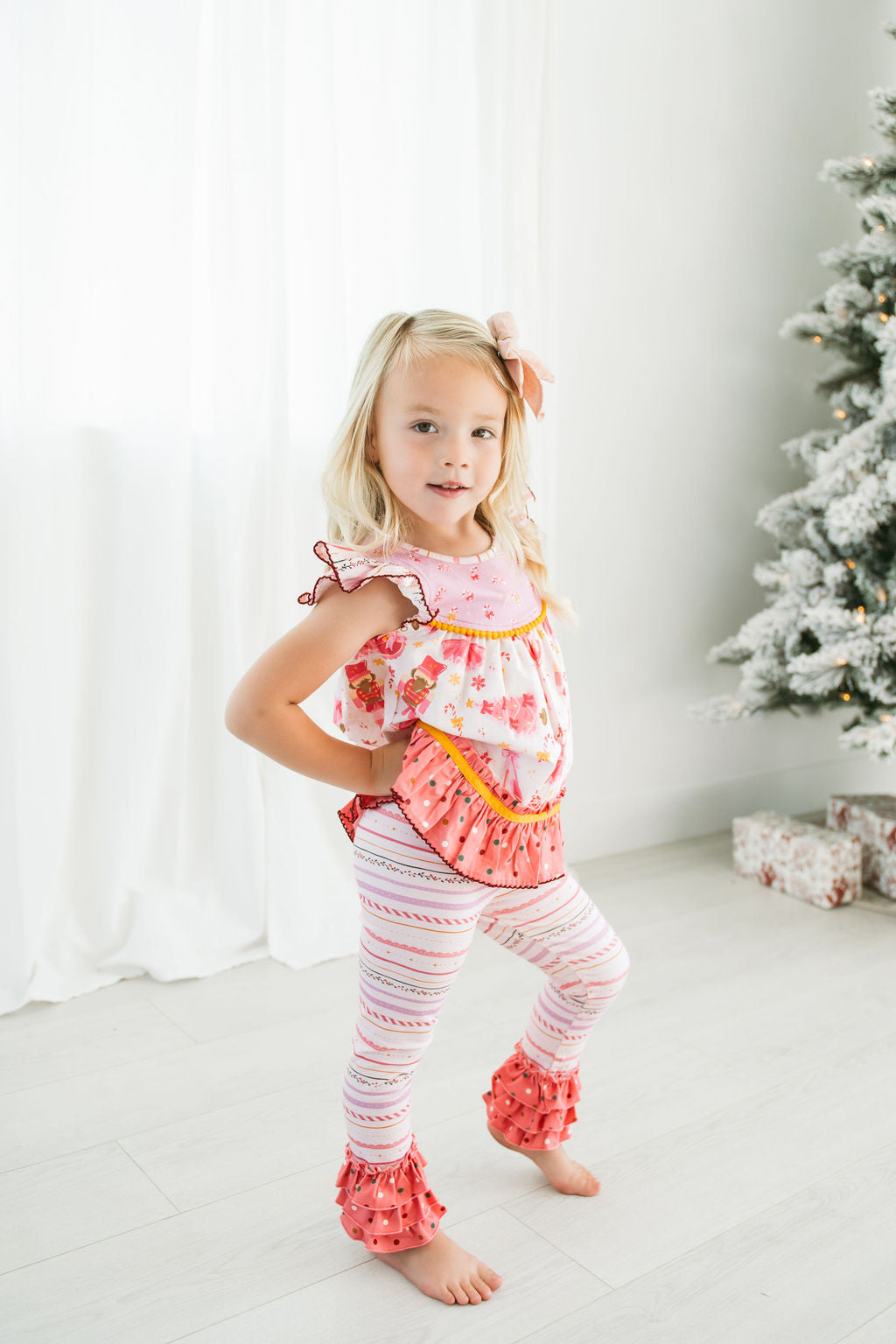 Peppermint Pirouette Scrappy Leggings (Pre-Order)