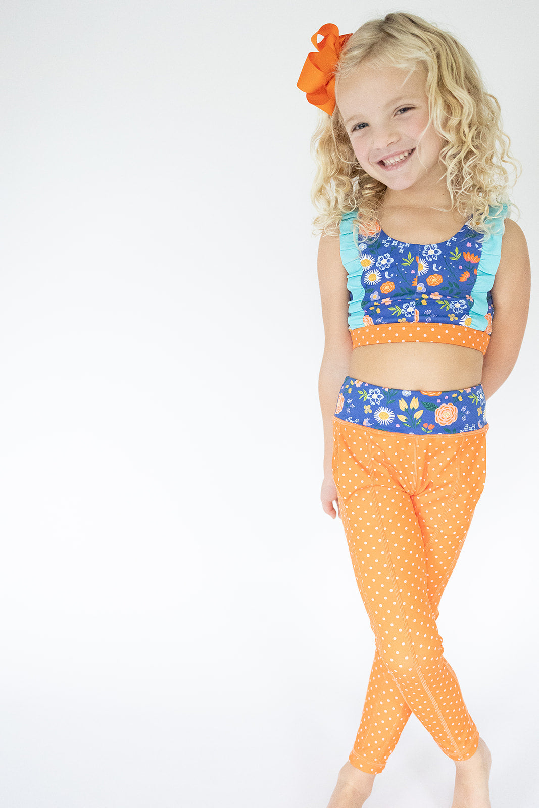 Sunlit Sapphire Active Leggings