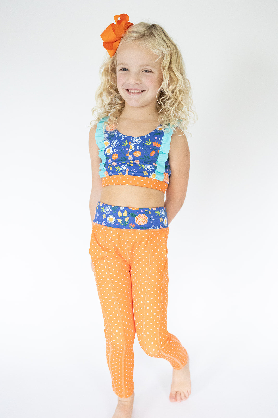 Sunlit Sapphire Active Leggings