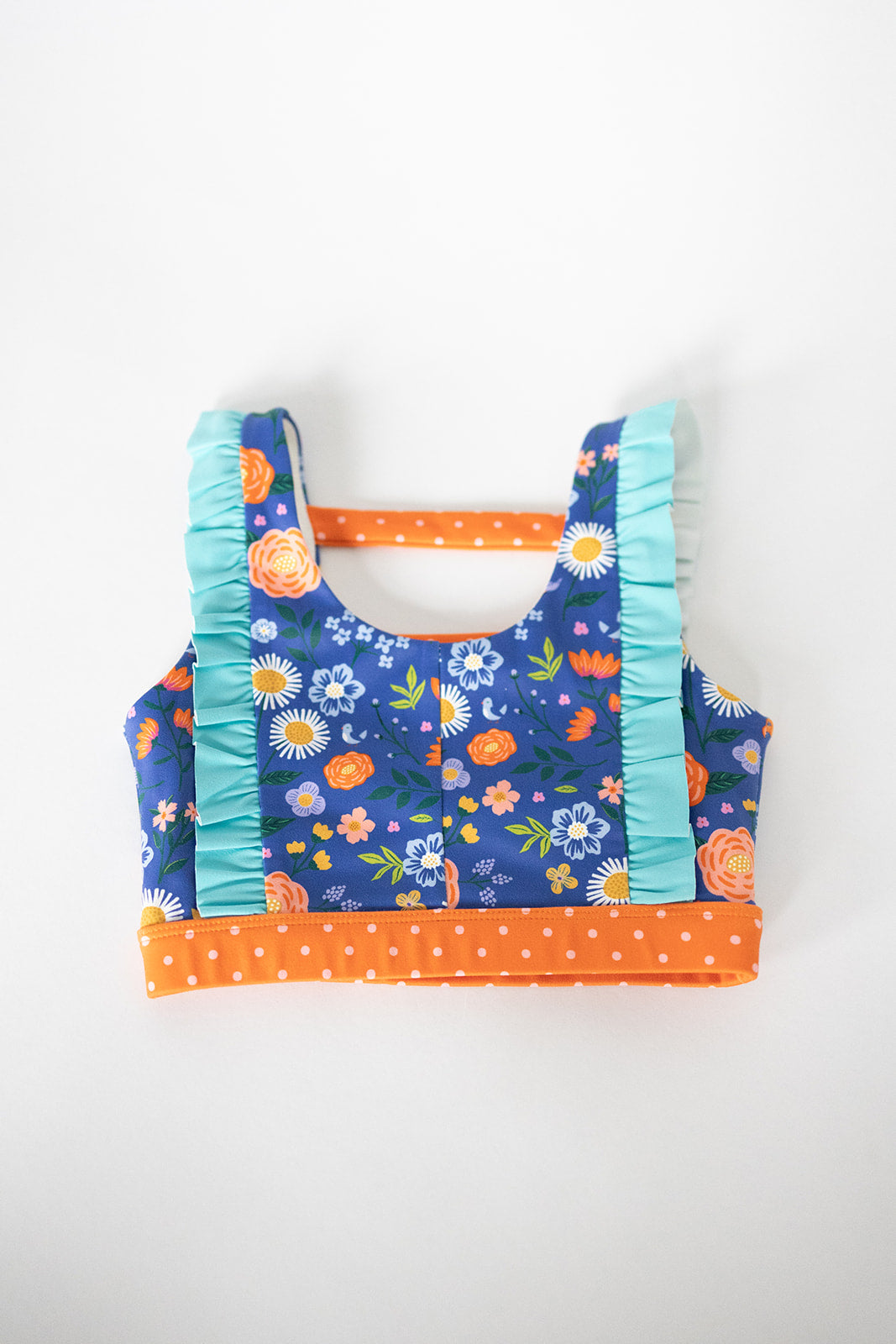 Sunlit Sapphire Active Crop Top