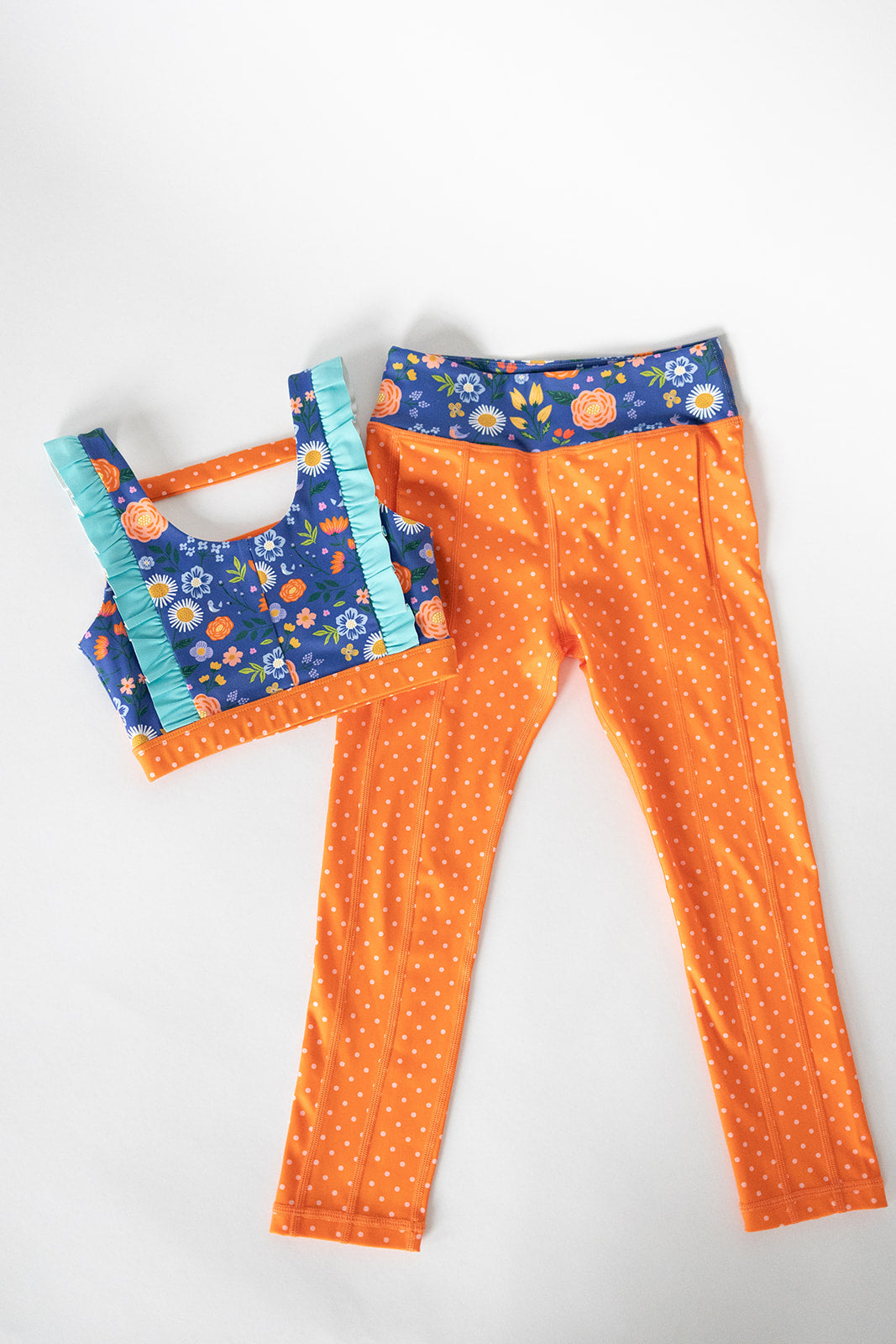 Sunlit Sapphire Active Leggings