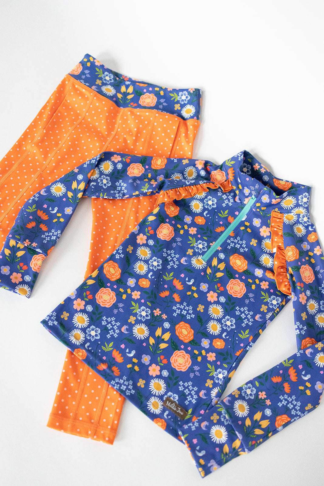 Sunlit Sapphire Active Leggings