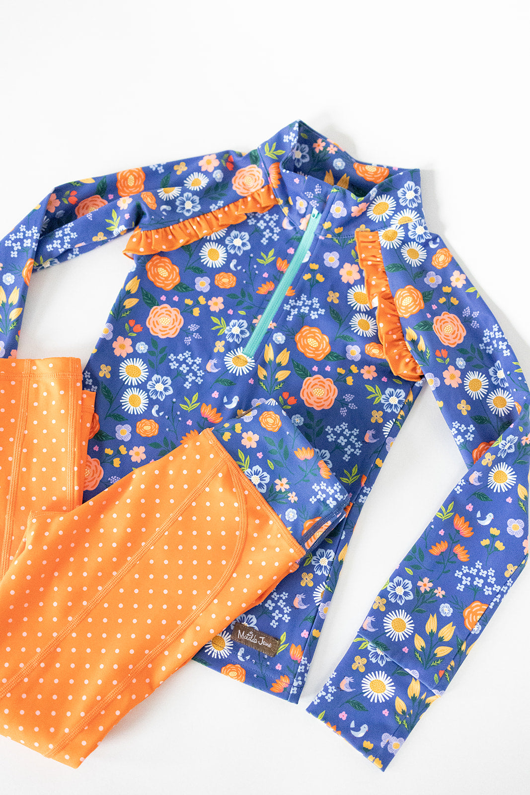 Sunlit Sapphire Active Leggings