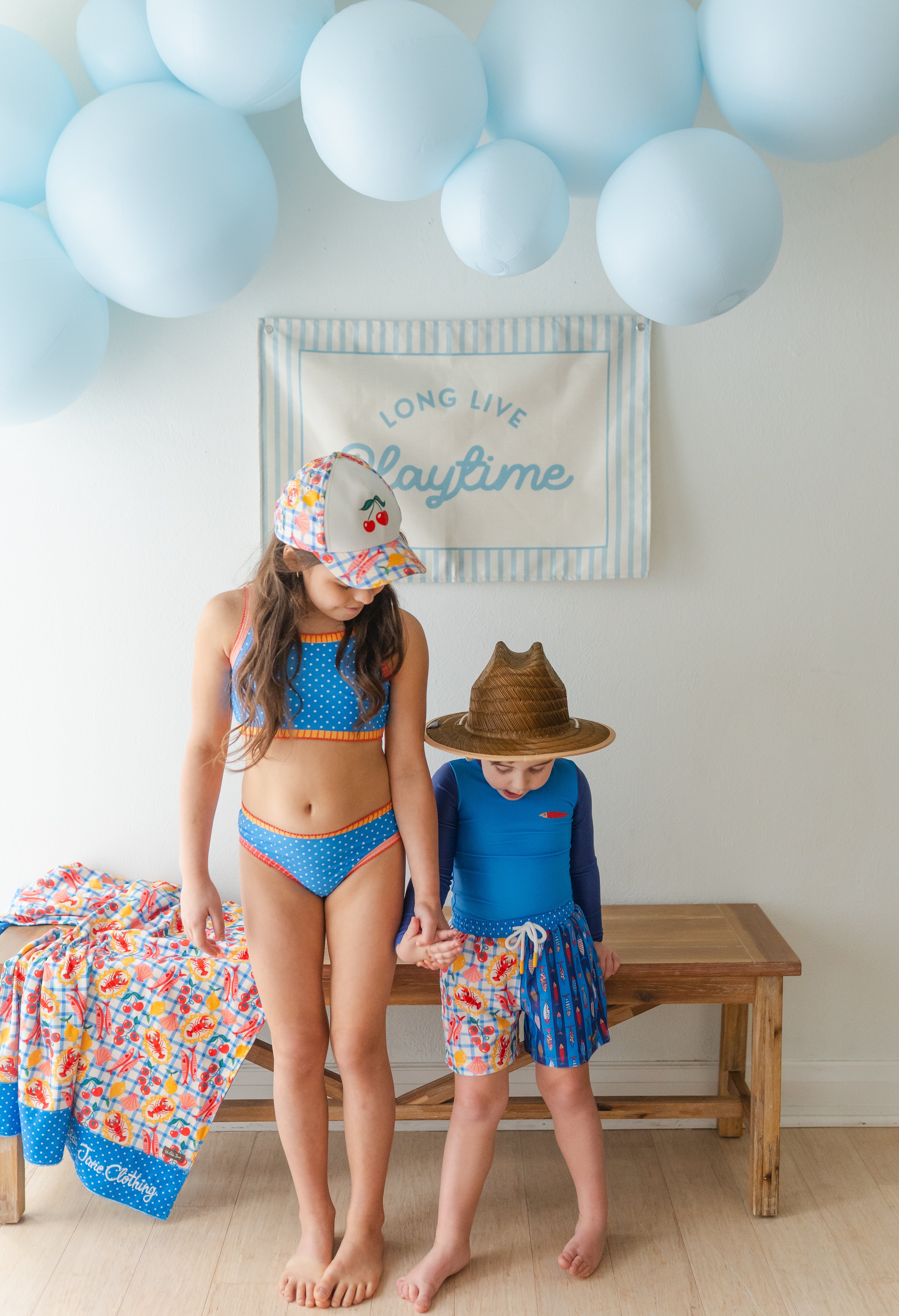 Boys Swim Trunks | Cherry Coast