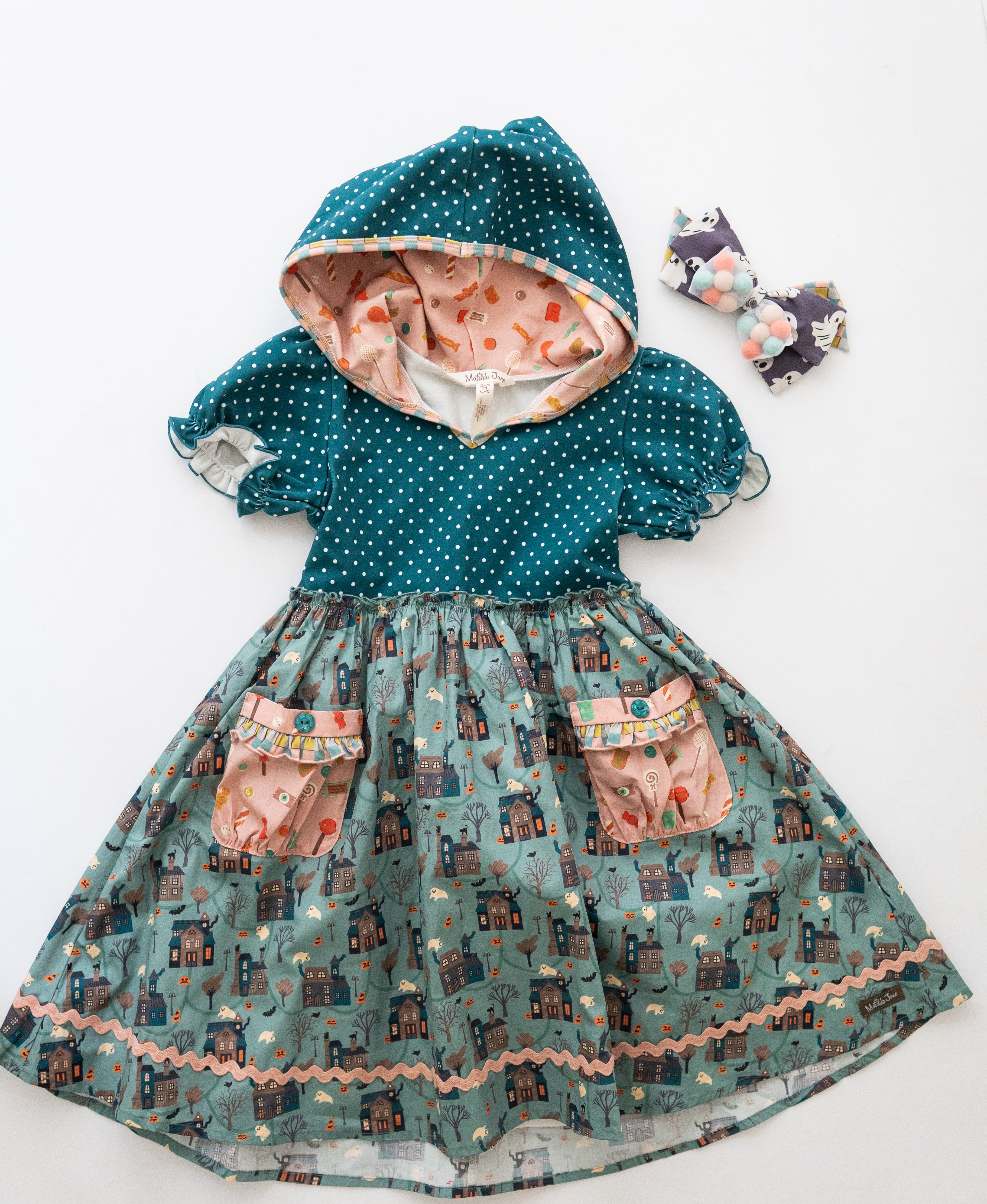 Little Haunts Lane Hooded Dress (Pre-Order)
