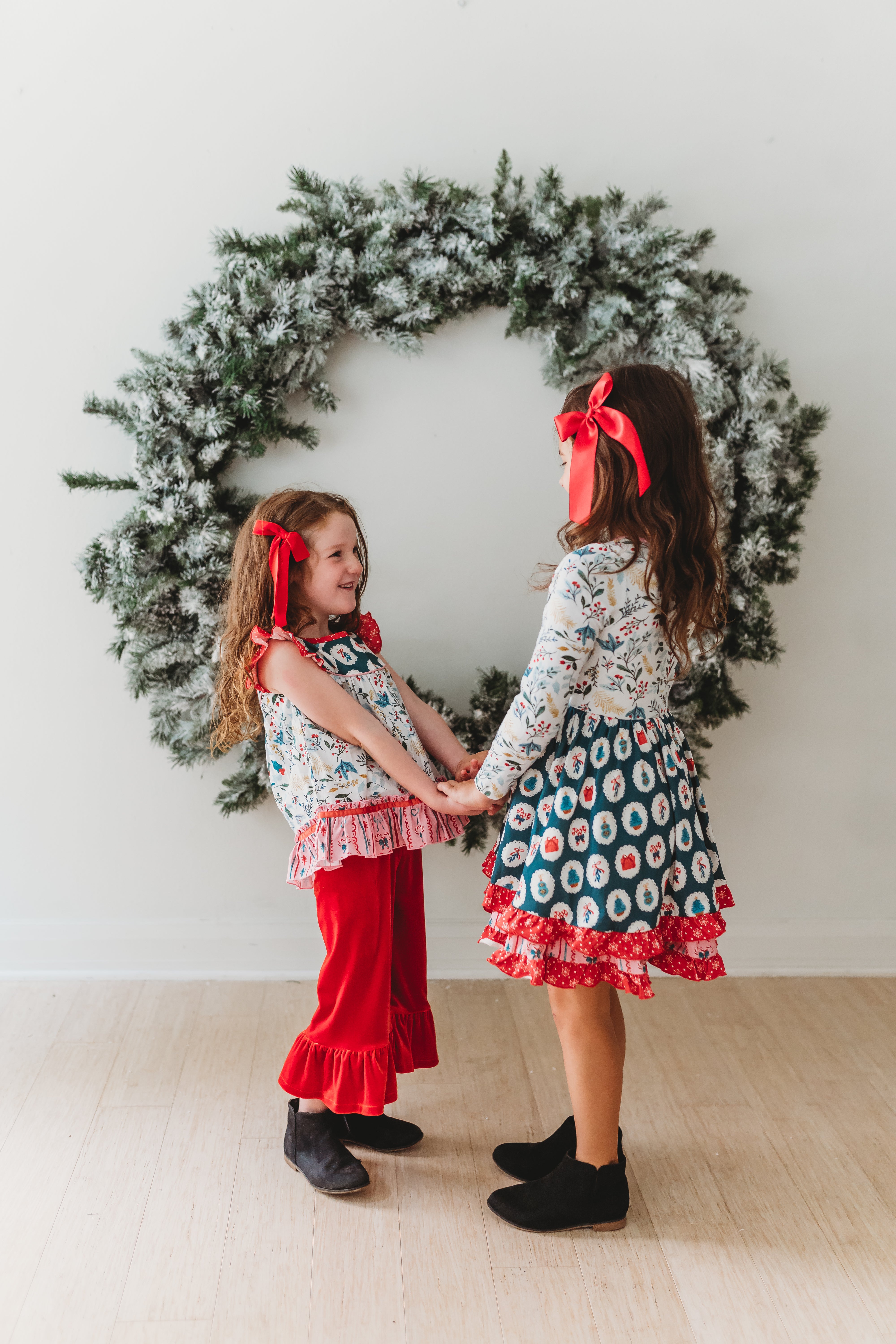 Mistletoe Magic Bib Dress