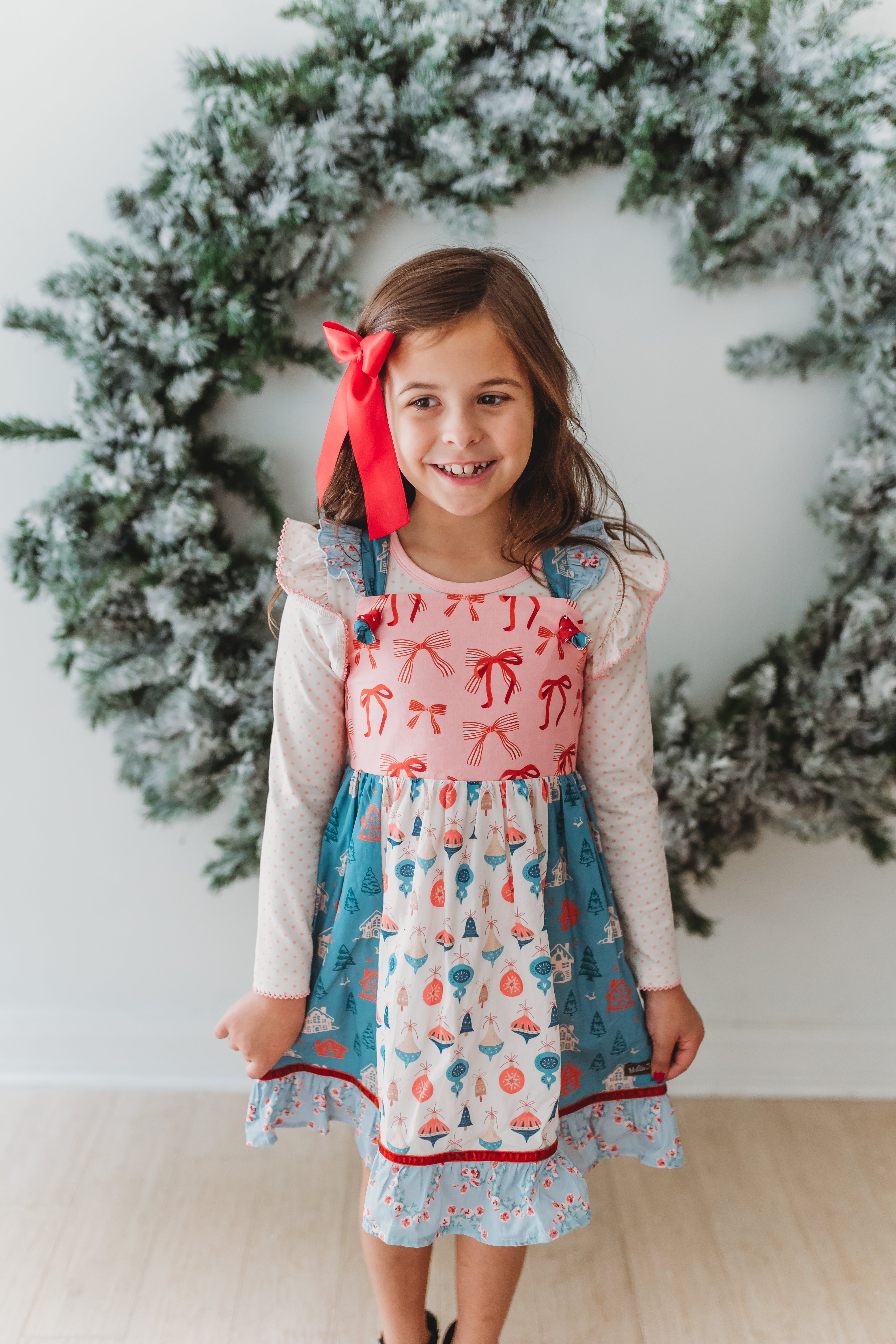 Frosty Funland Knot Dress