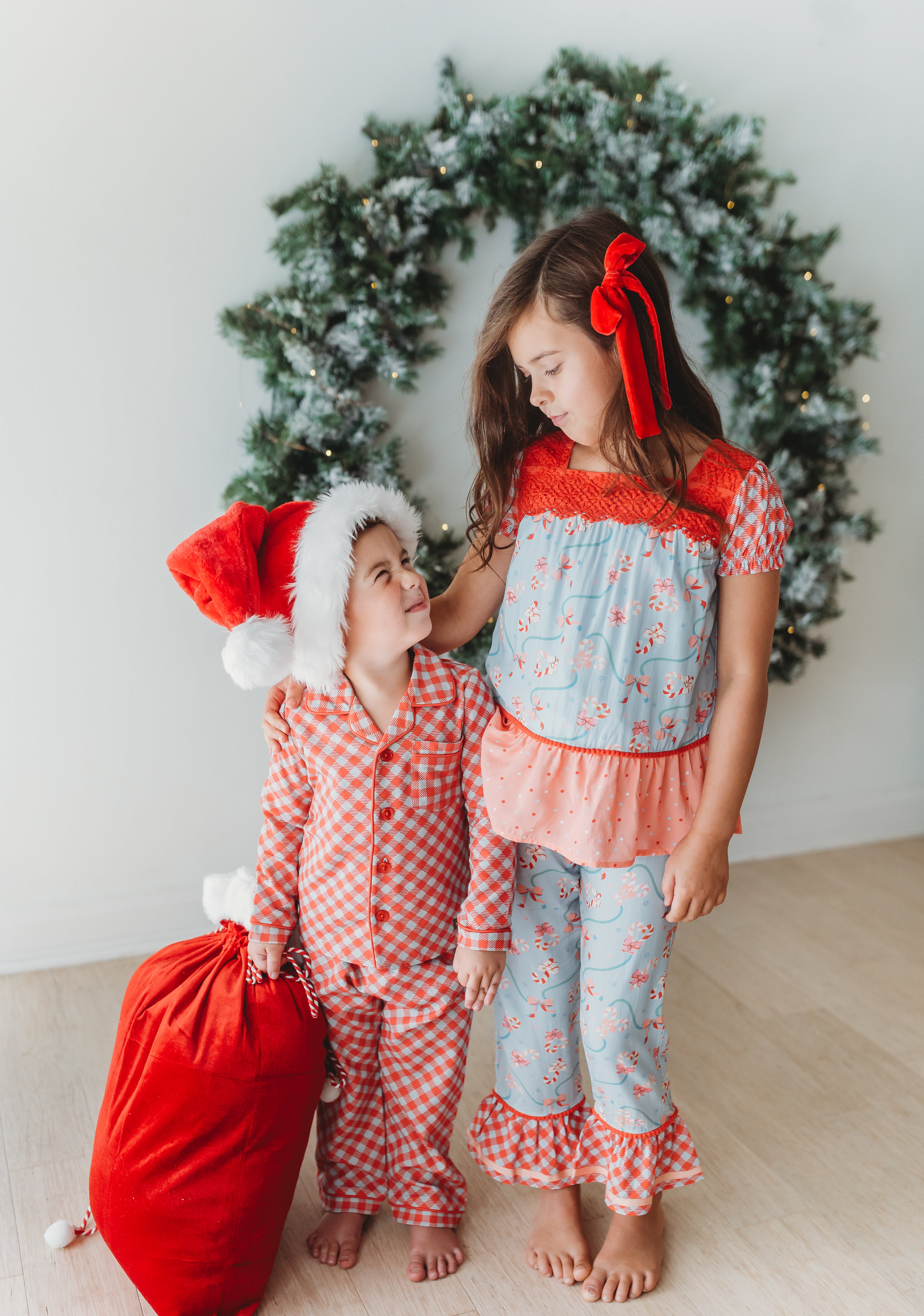 Candy Cane Lane Ruffle Lounge (Pre-Order)