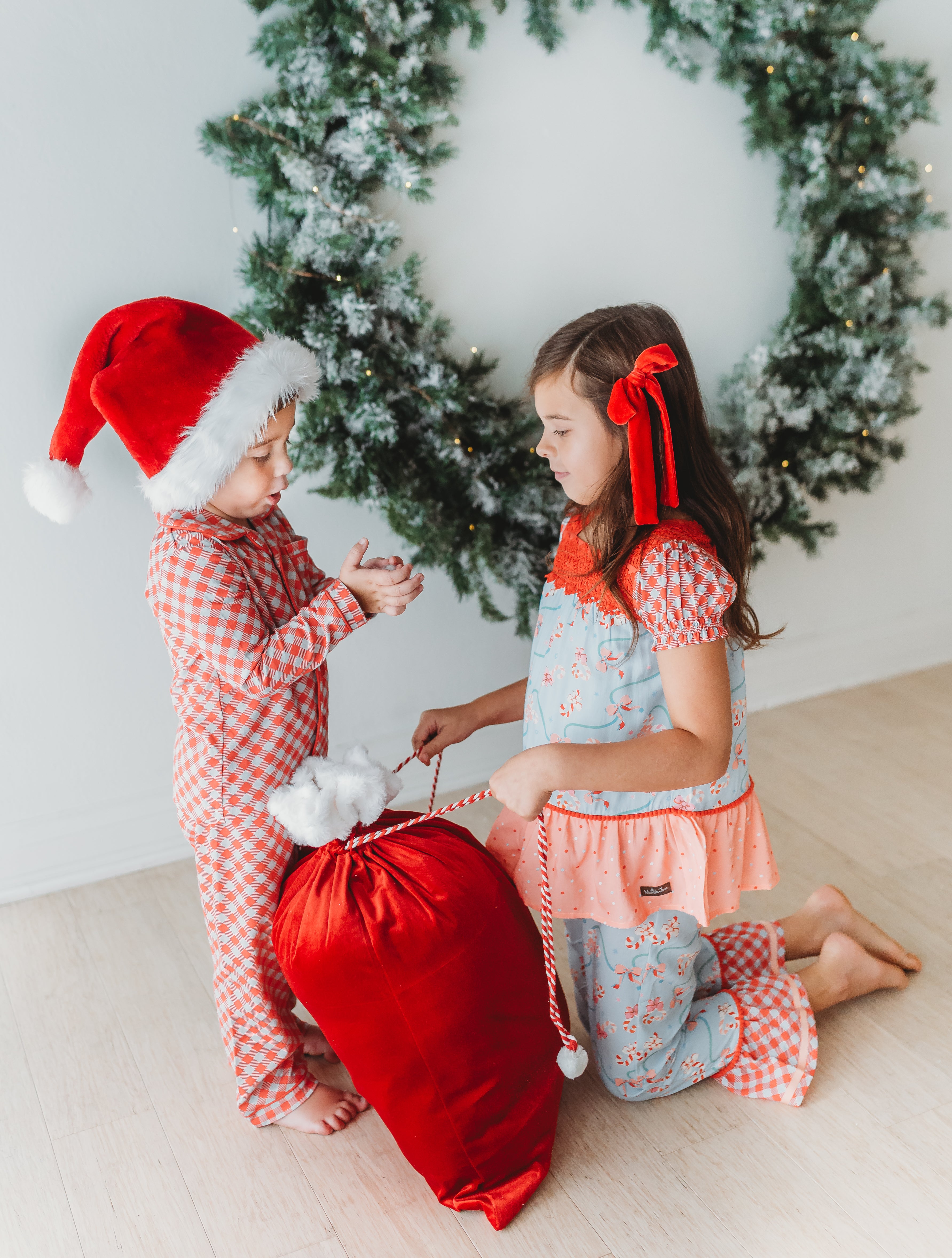Boy's Candy Cane Lane Lounge Set (Pre-Order)
