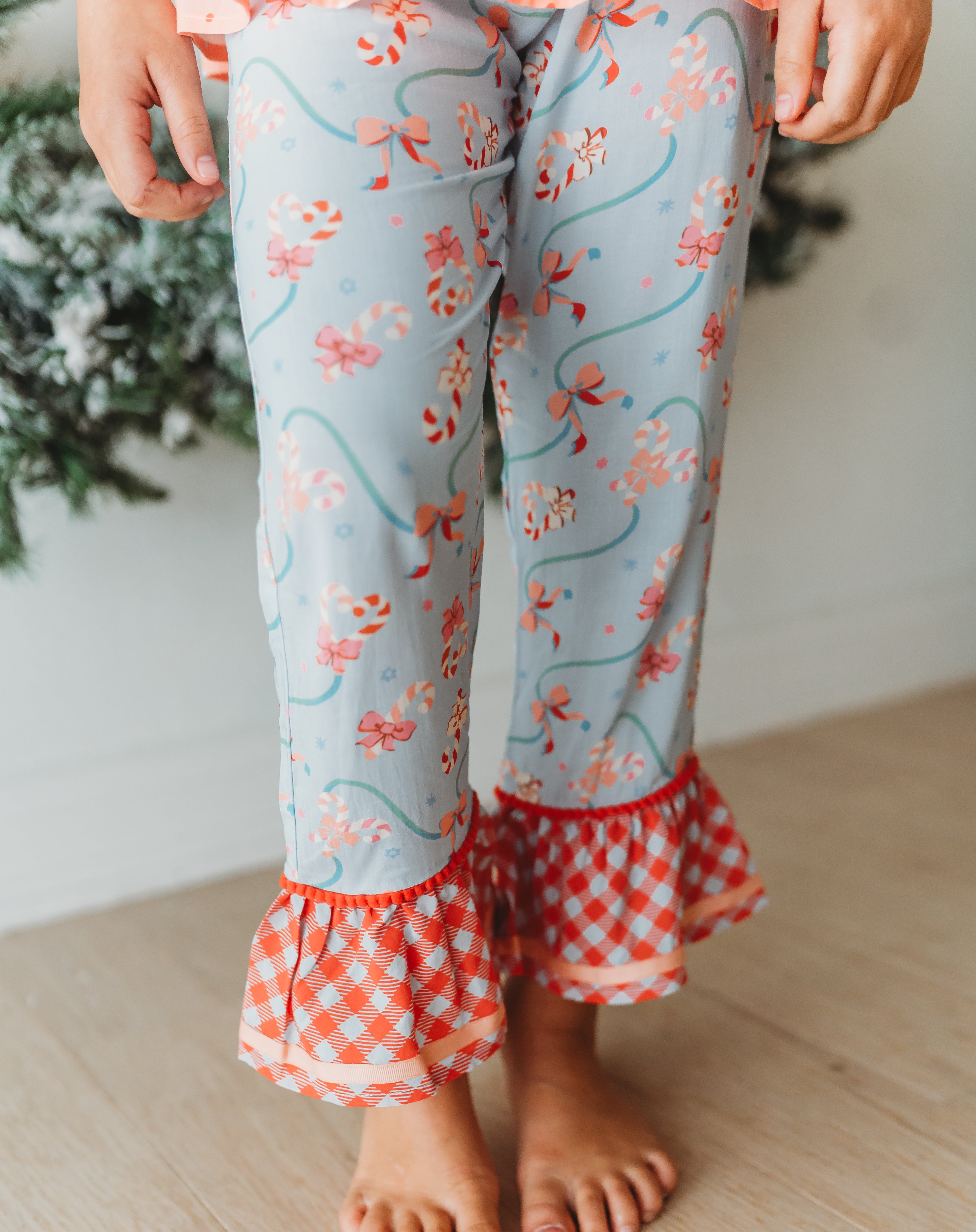 Candy Cane Lane Ruffle Lounge (Pre-Order)