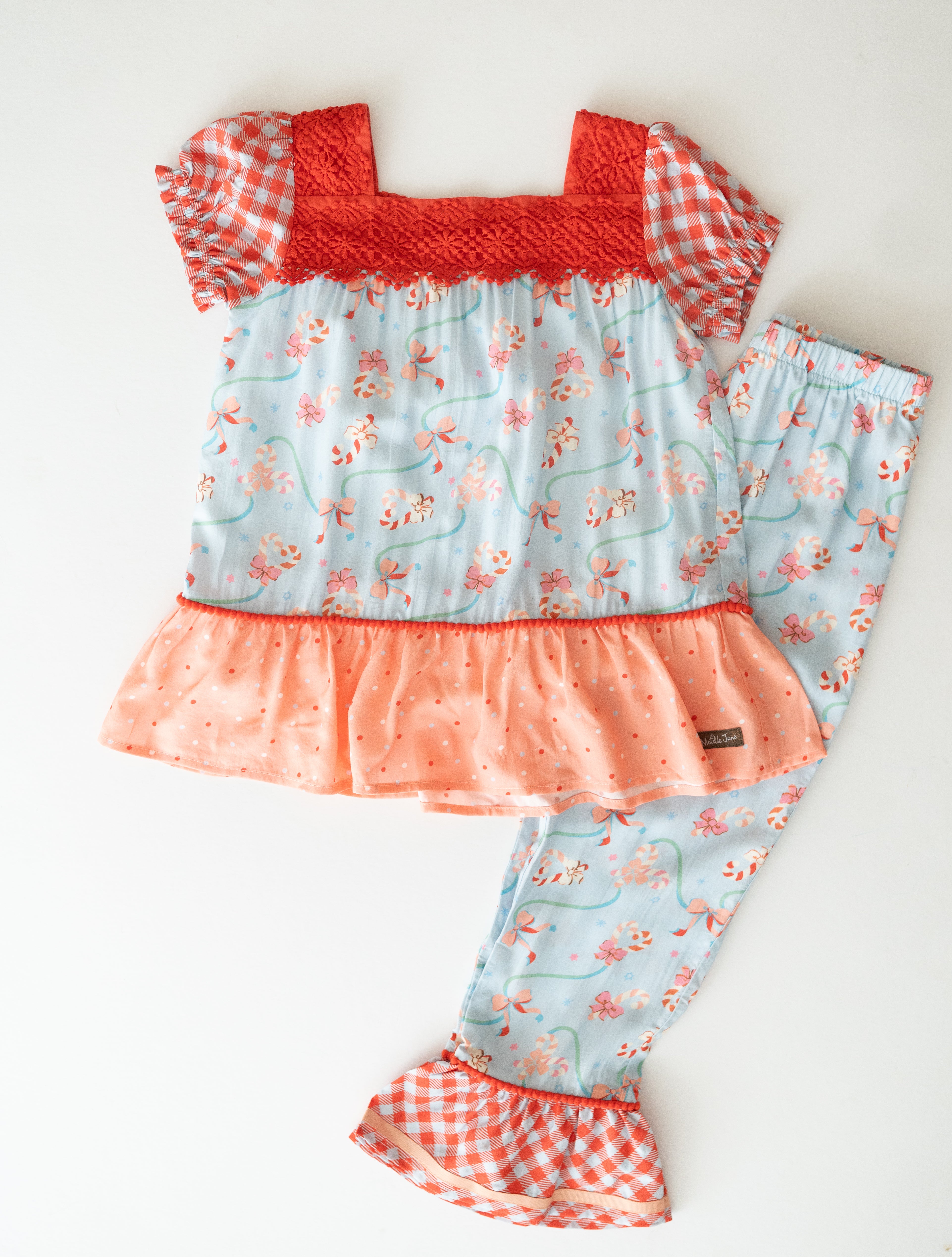 Candy Cane Lane Ruffle Lounge (Pre-Order)