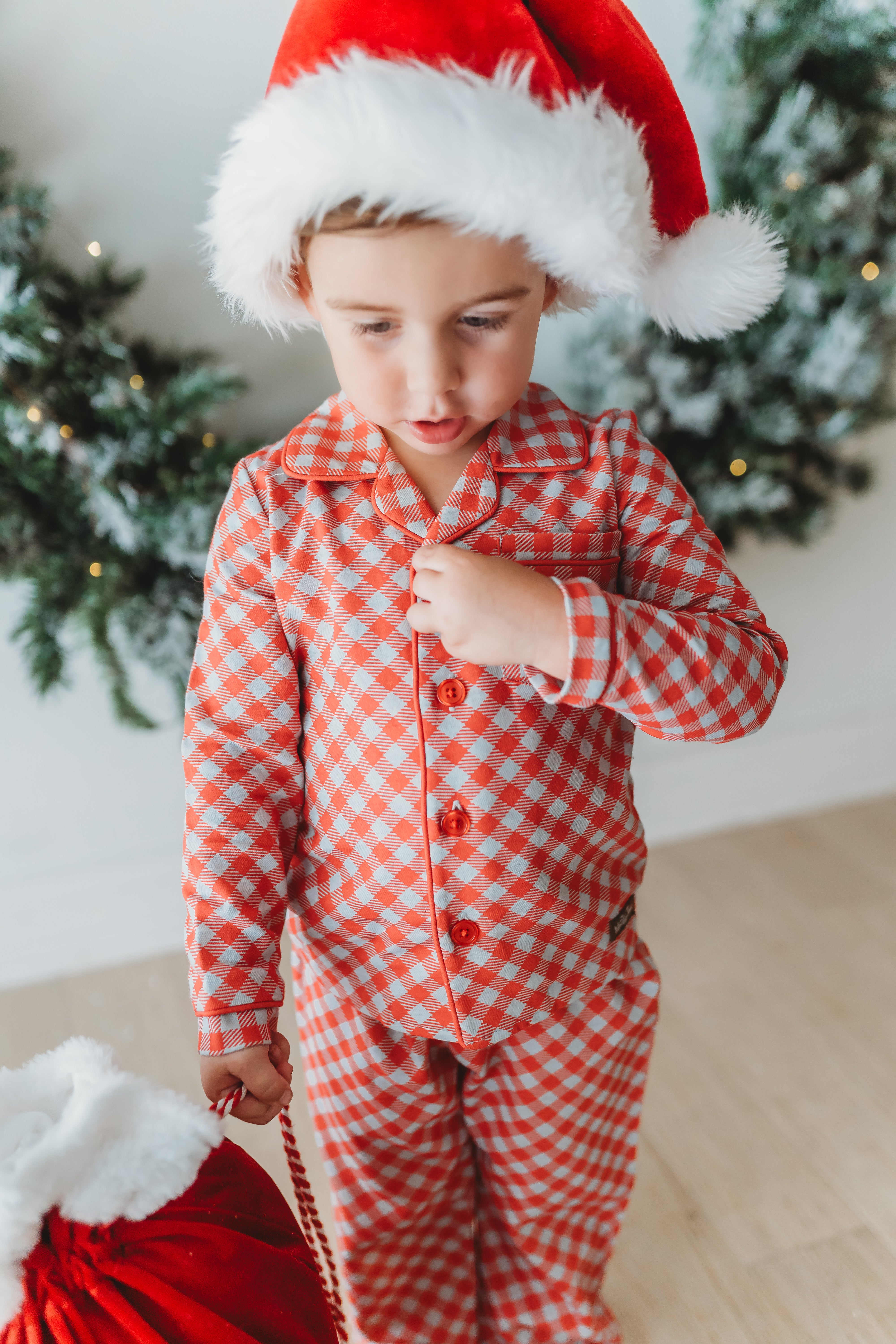 Boy's Candy Cane Lane Lounge Set (Pre-Order)