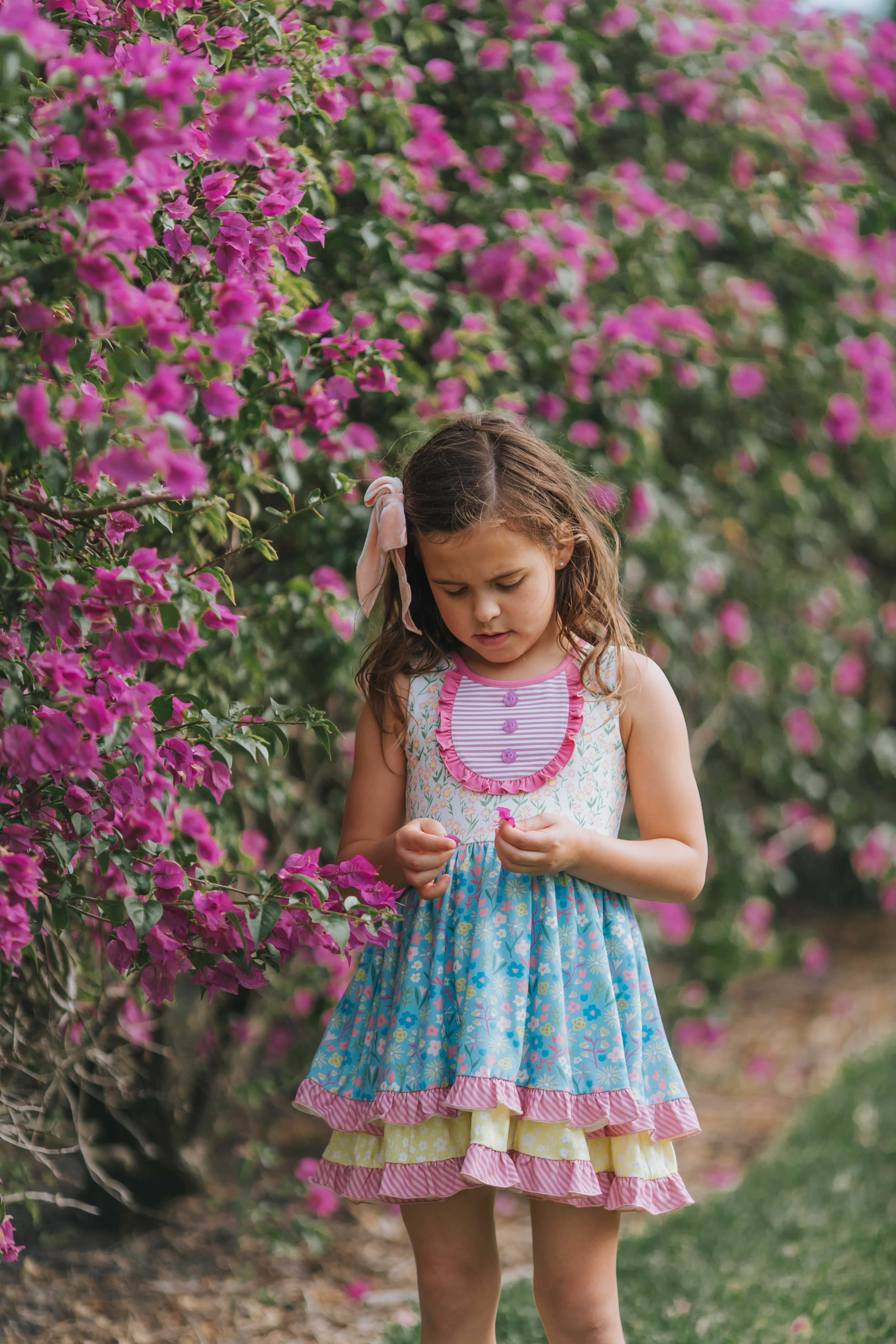 Joyful Jamboree Ruffle Dress