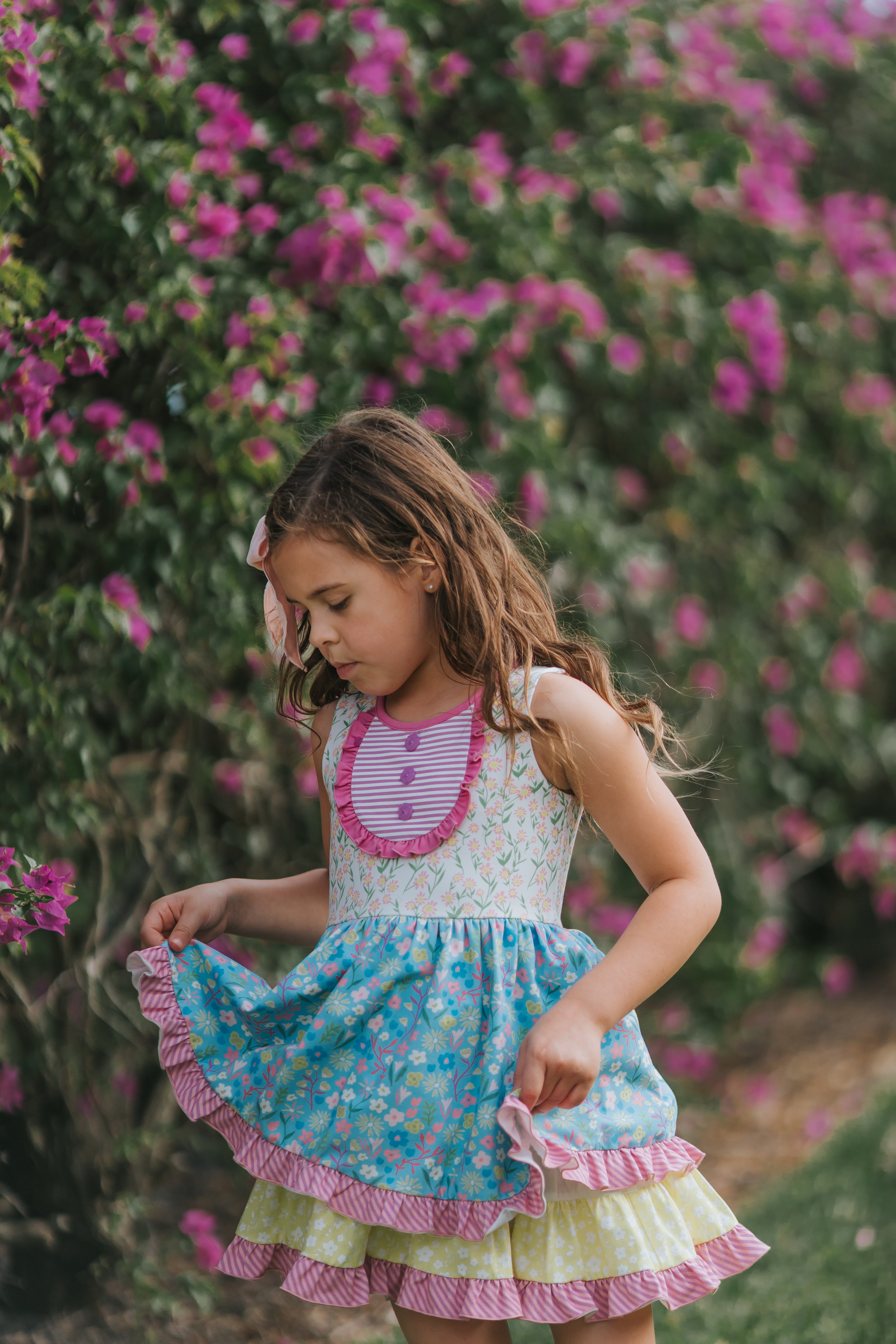 Joyful Jamboree Ruffle Dress