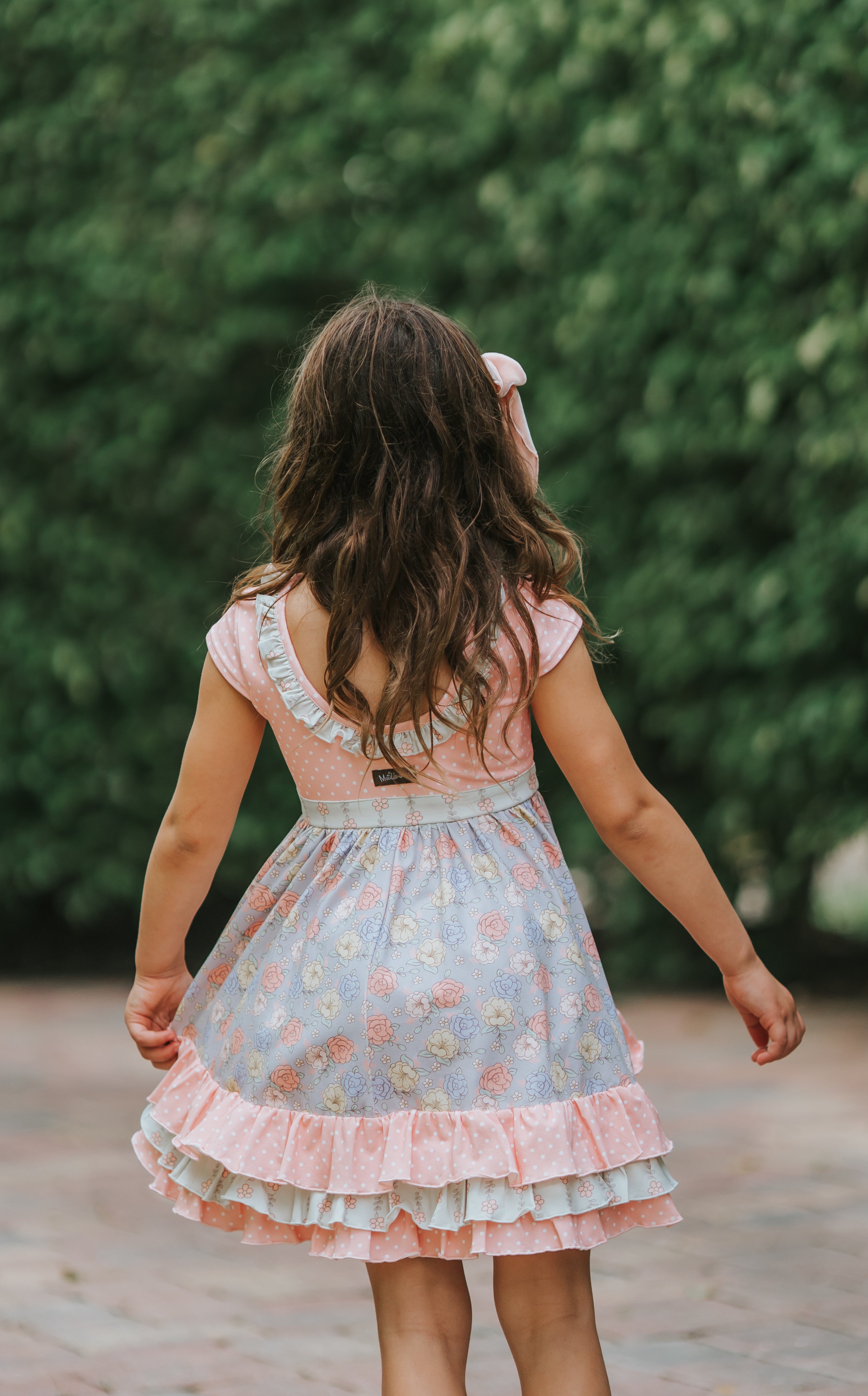 Petal Parade Ruffle Dress