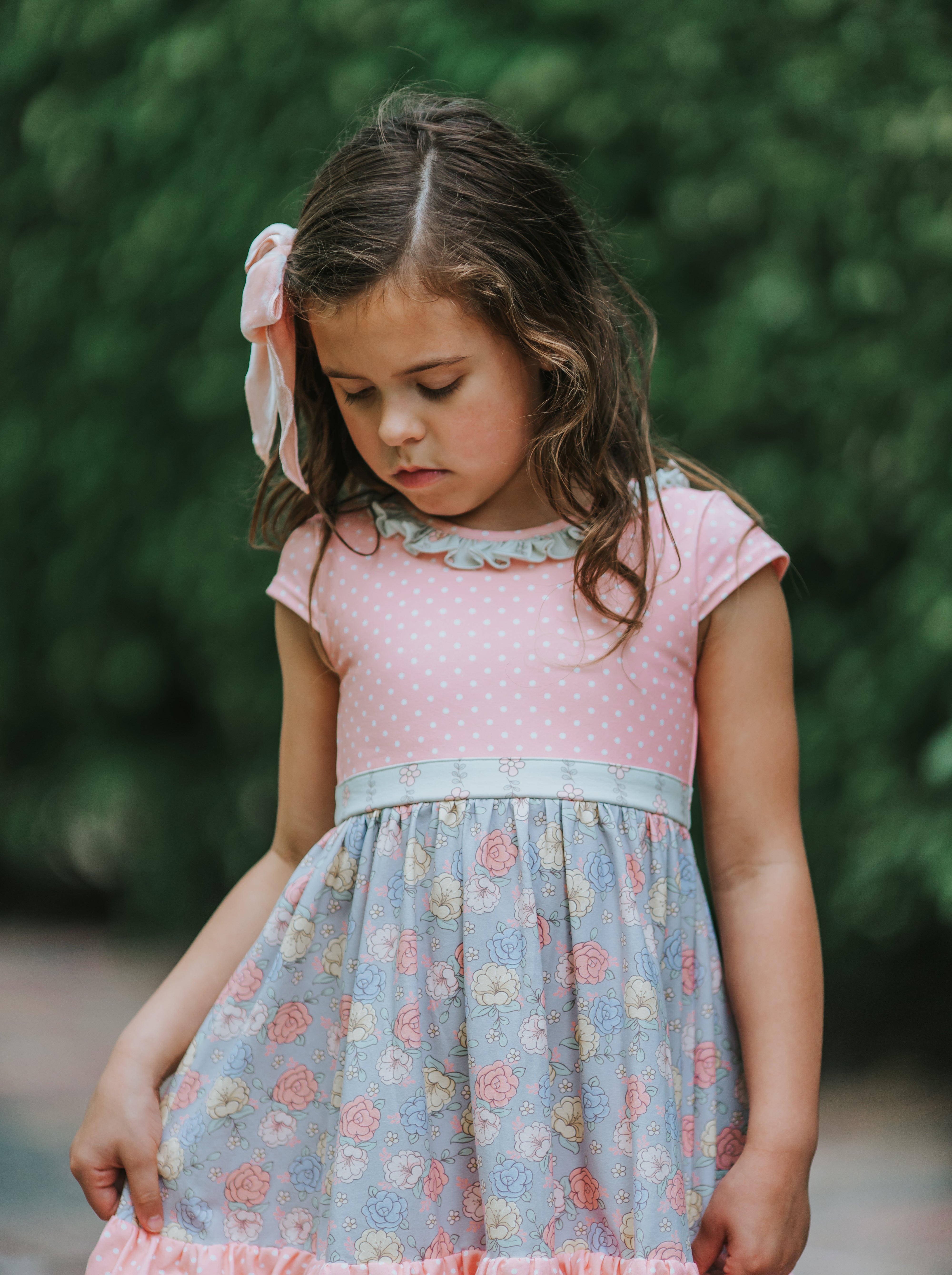 Petal Parade Ruffle Dress