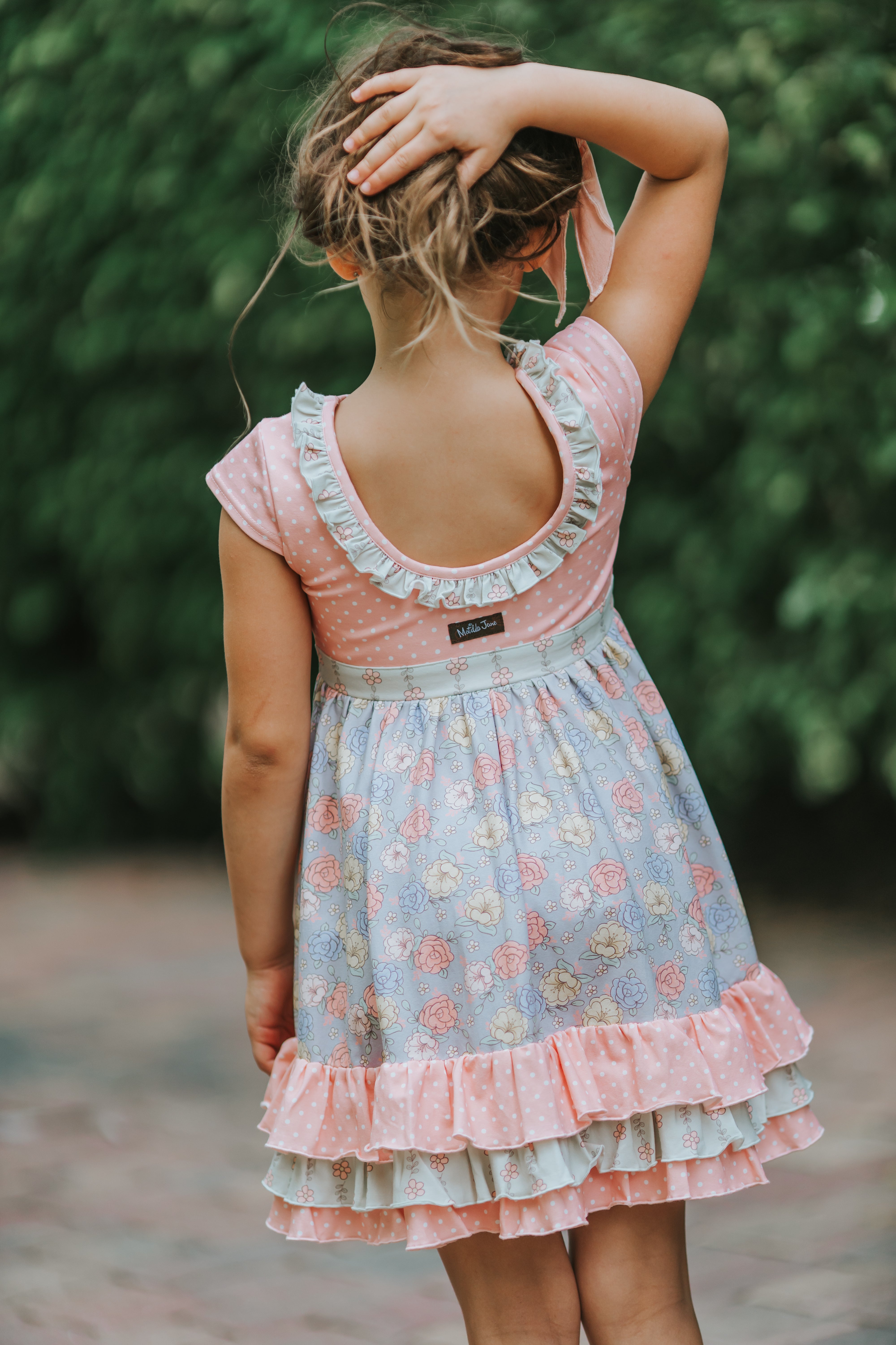 Petal Parade Ruffle Dress