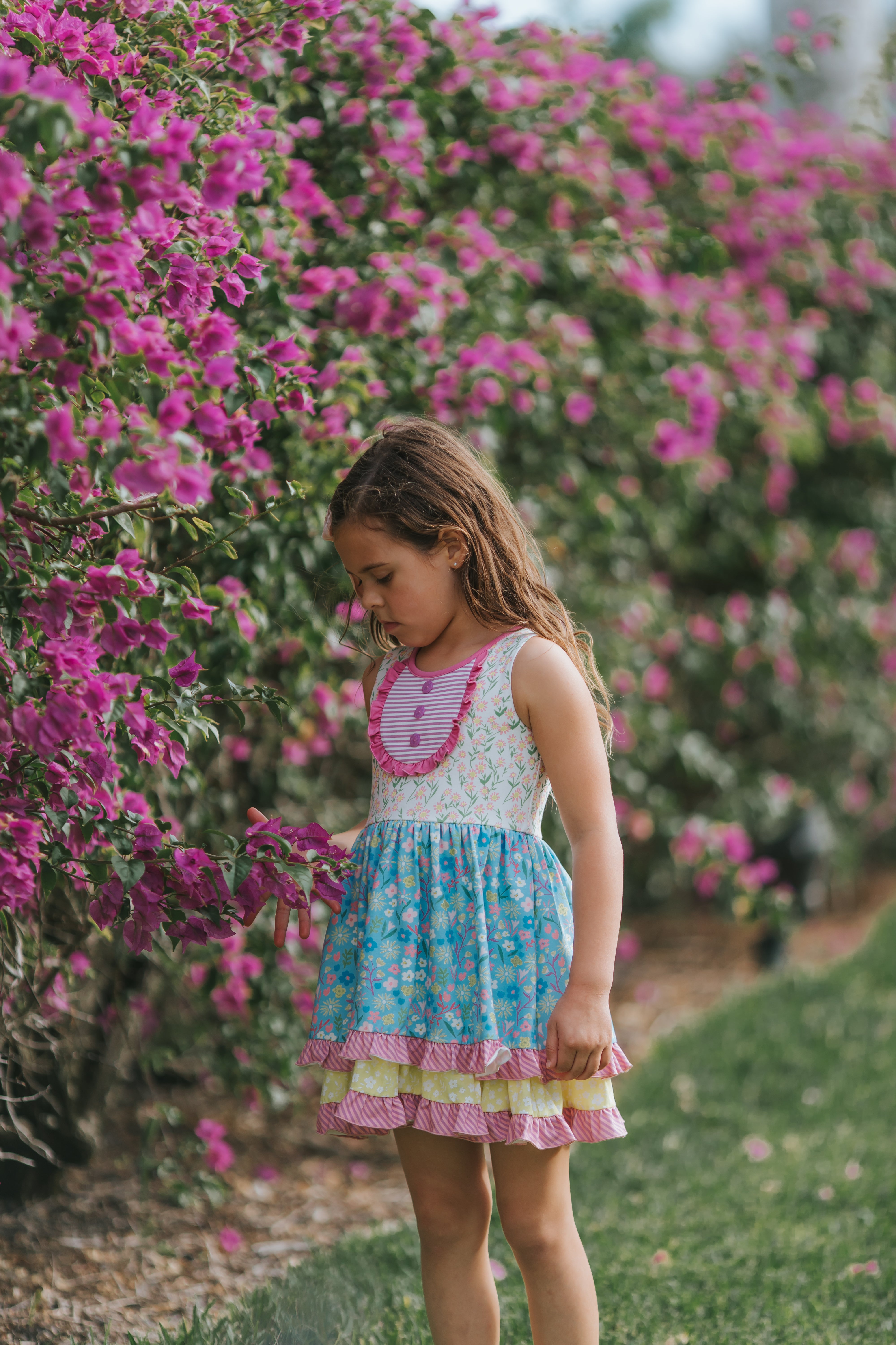 Joyful Jamboree Ruffle Dress