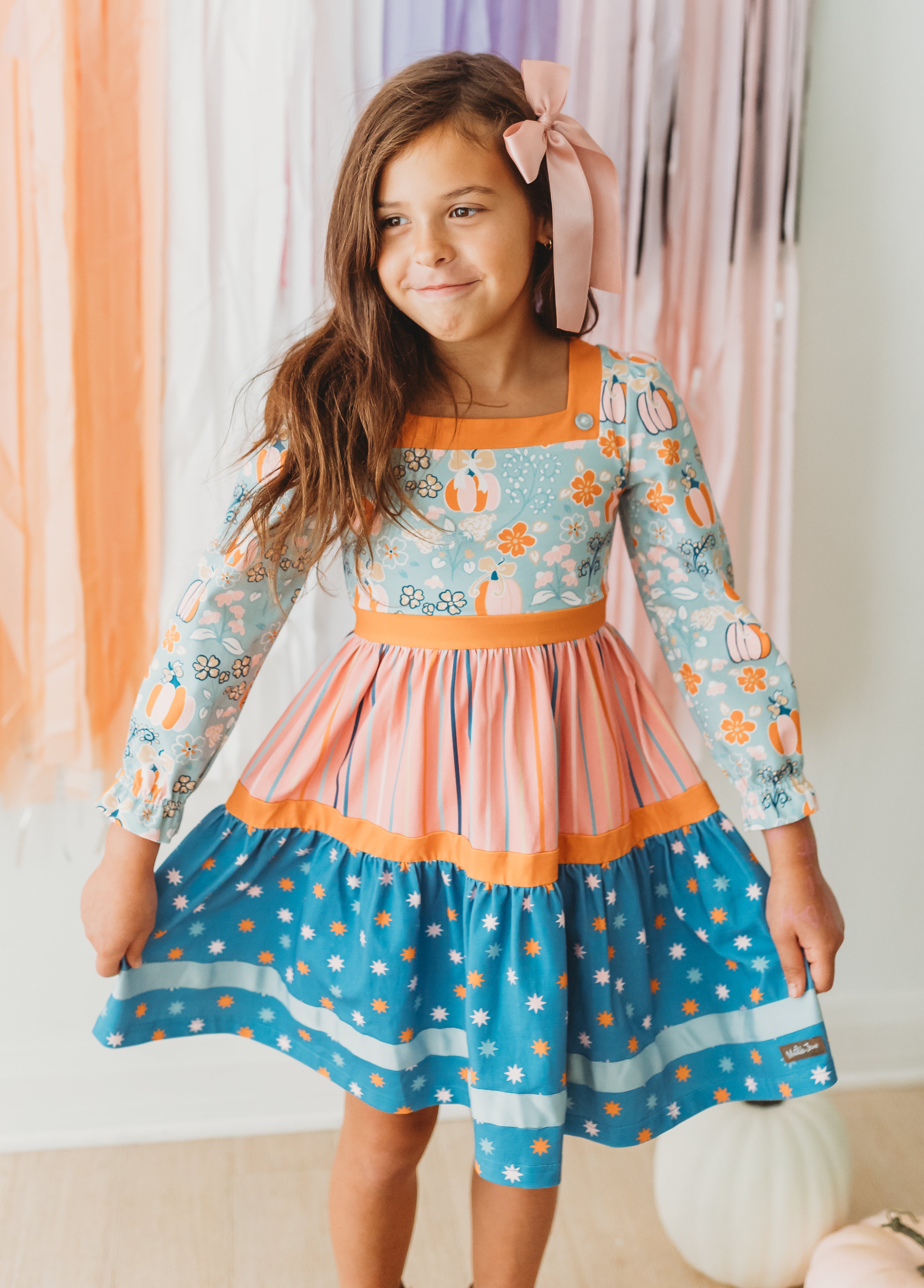 Twirl In The Patch Tier Dress (Pre-Order)